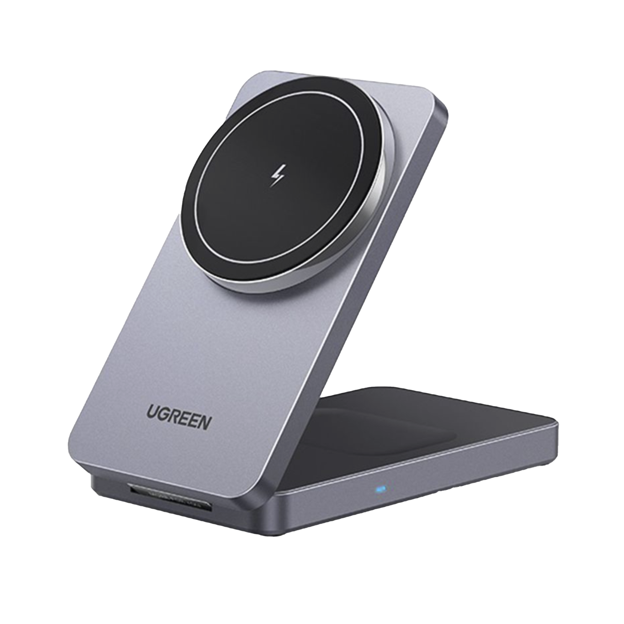 Cargador inalámbrico magnético 2 en 1 (teléfono y AirPods)