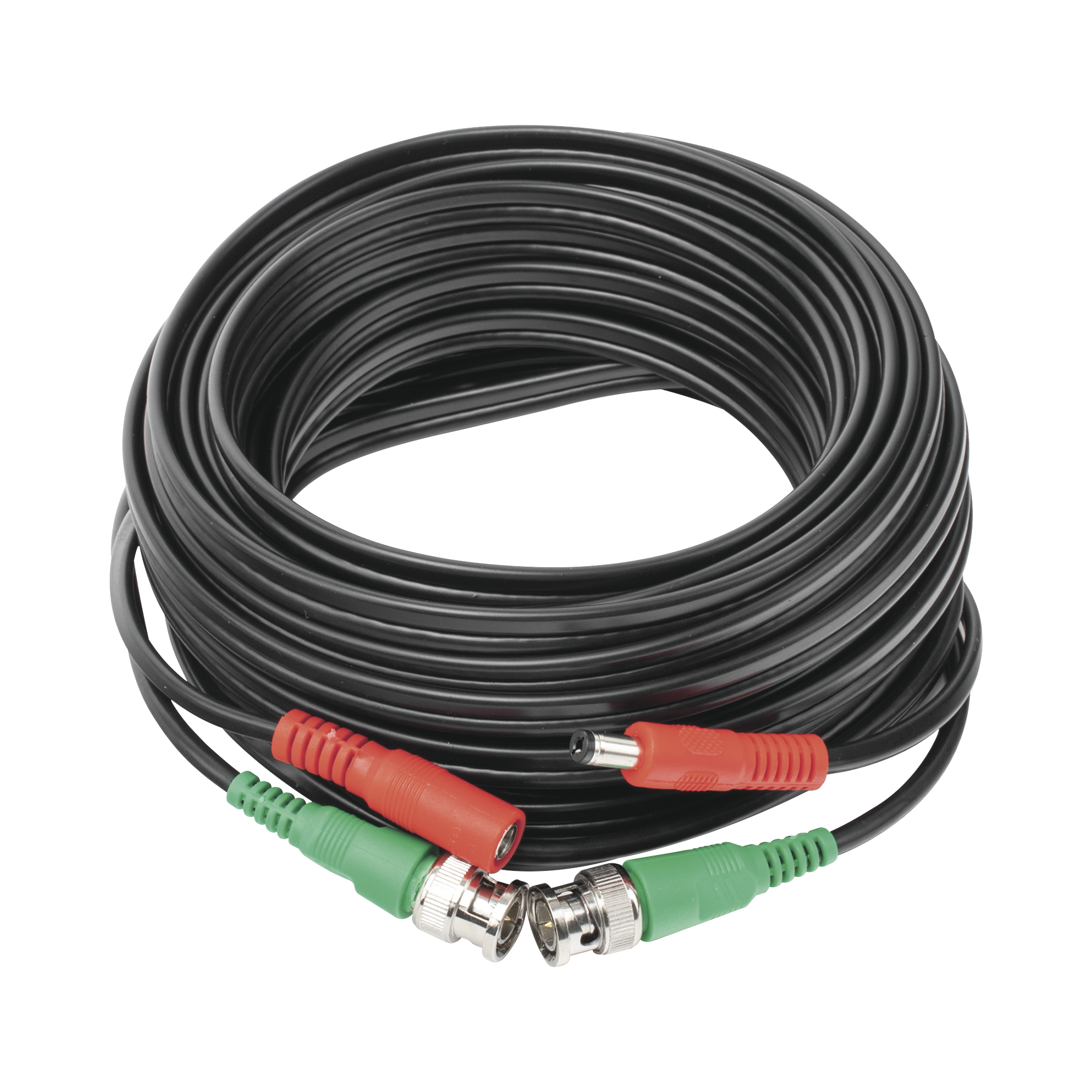 Cable coaxial ( BNC RG59 ) + Alimentación / SIAMÉS / 10 Metros / 100 % COBRE / Para Cámaras 4K / Uso interior y exterior