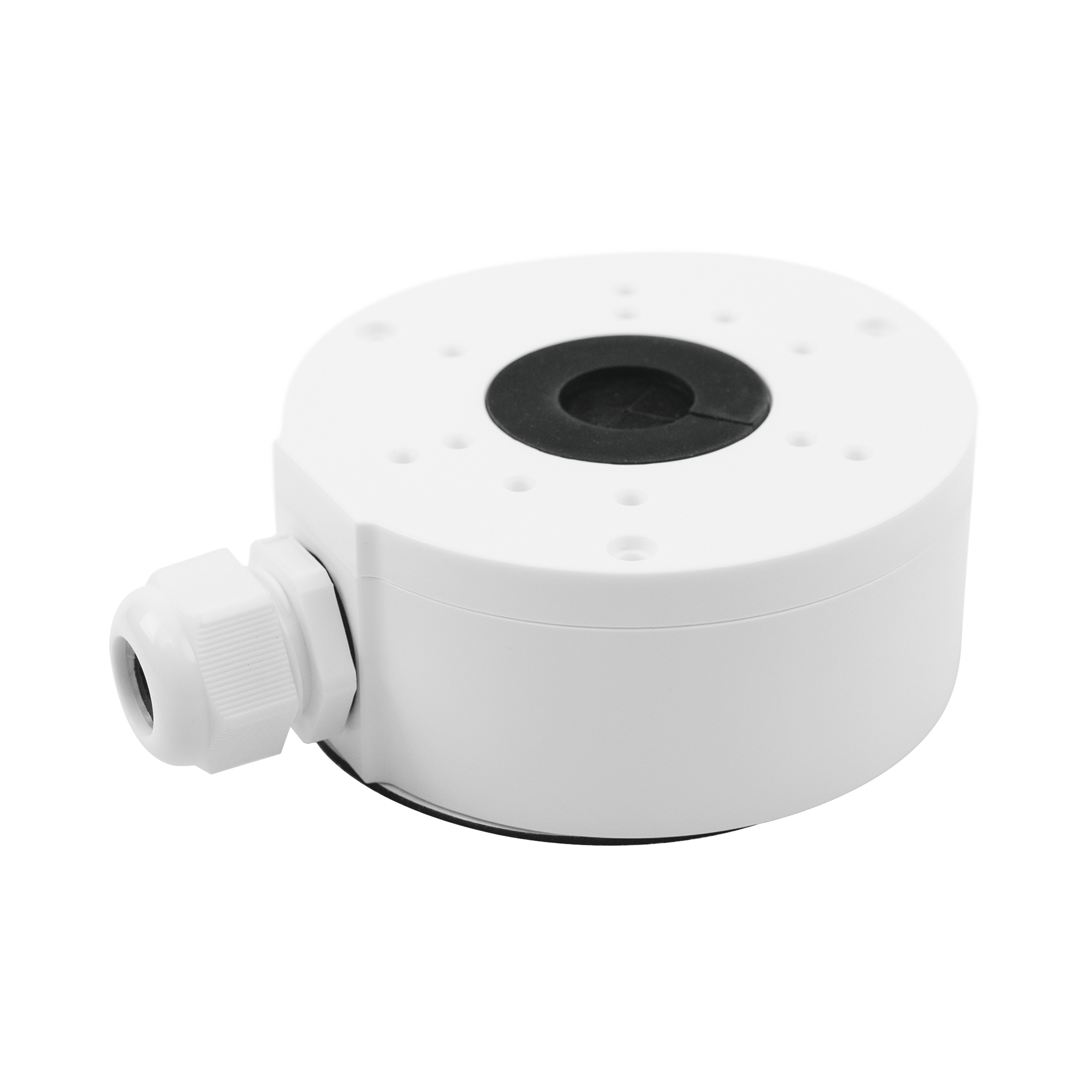 Caja de Conexiones Plástica Compatible con Cámaras epcom / HIKVISION / Uso en Exterior