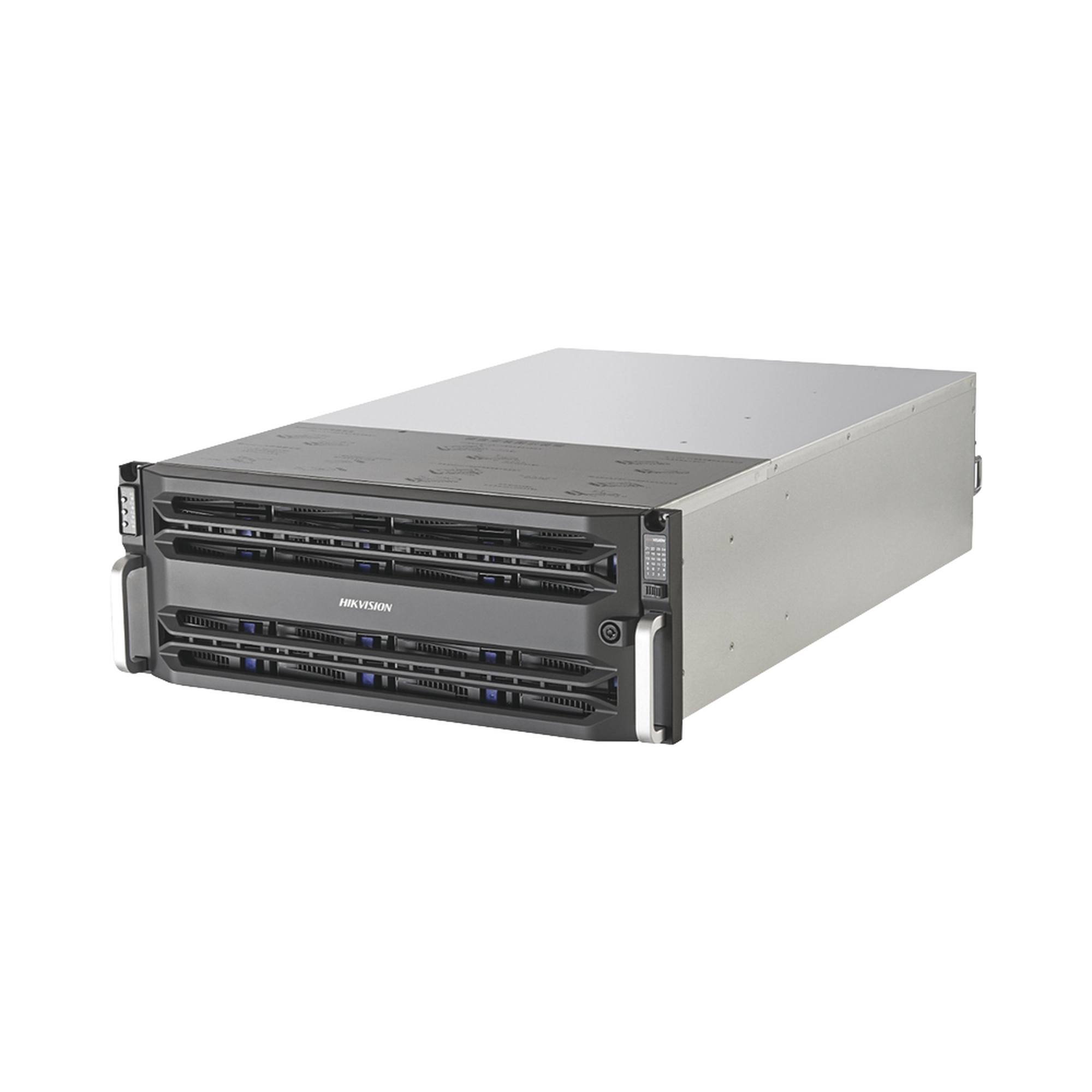 Servidor de Almacenamiento en Red / Soporta 24 Discos Duros (Incluye 20 Discos de 25 TB) / Soporta Hasta 400 Canales / Controlador Simple