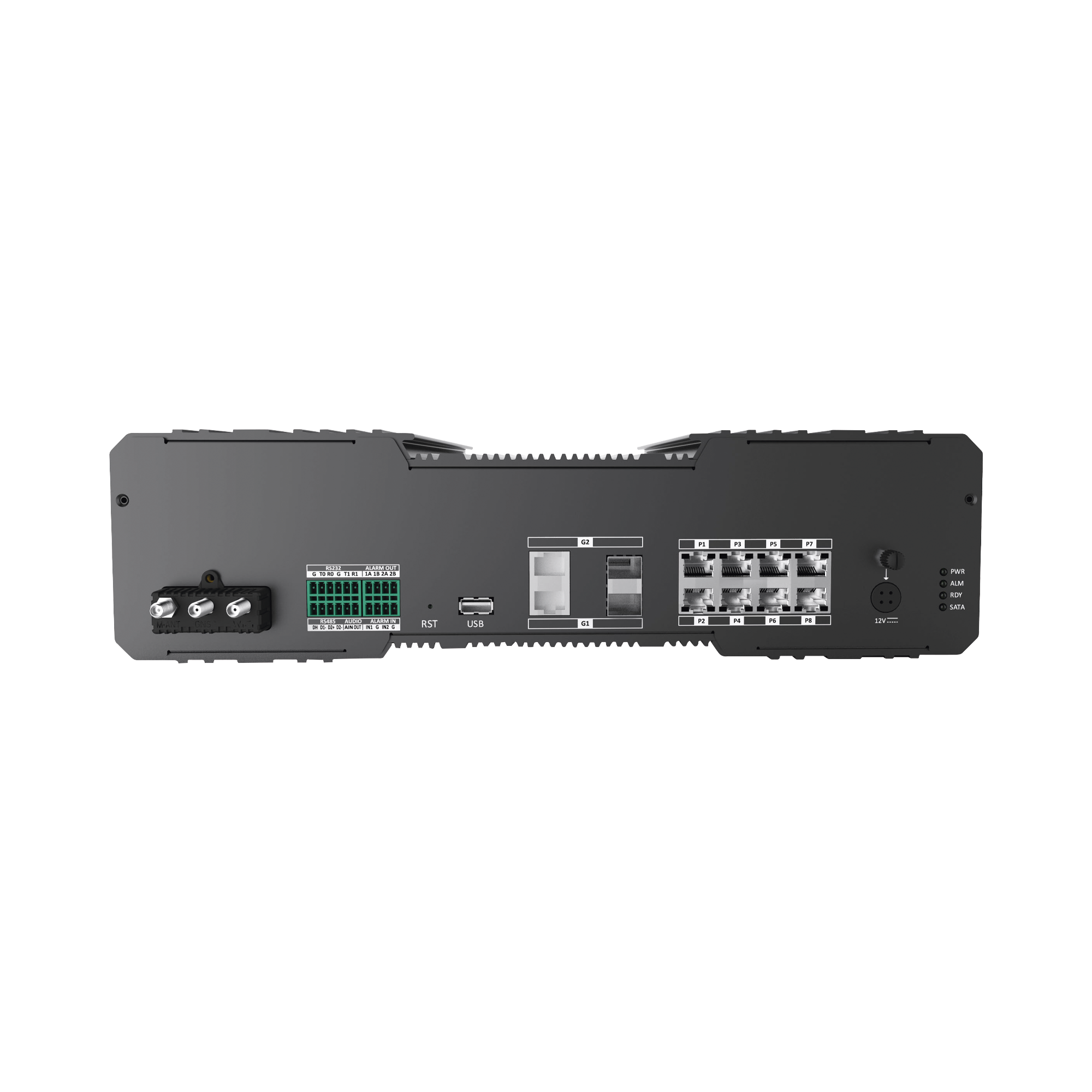 Servidor de Terminal Inteligente de Detección de Incidentes Viales / Análisis de Video Multicanal / Profundidad de Aprendizaje / Soporte para Cámaras ONVIF / Configuración de Texto Superpuesto / Almacenamiento hasta 4 TB