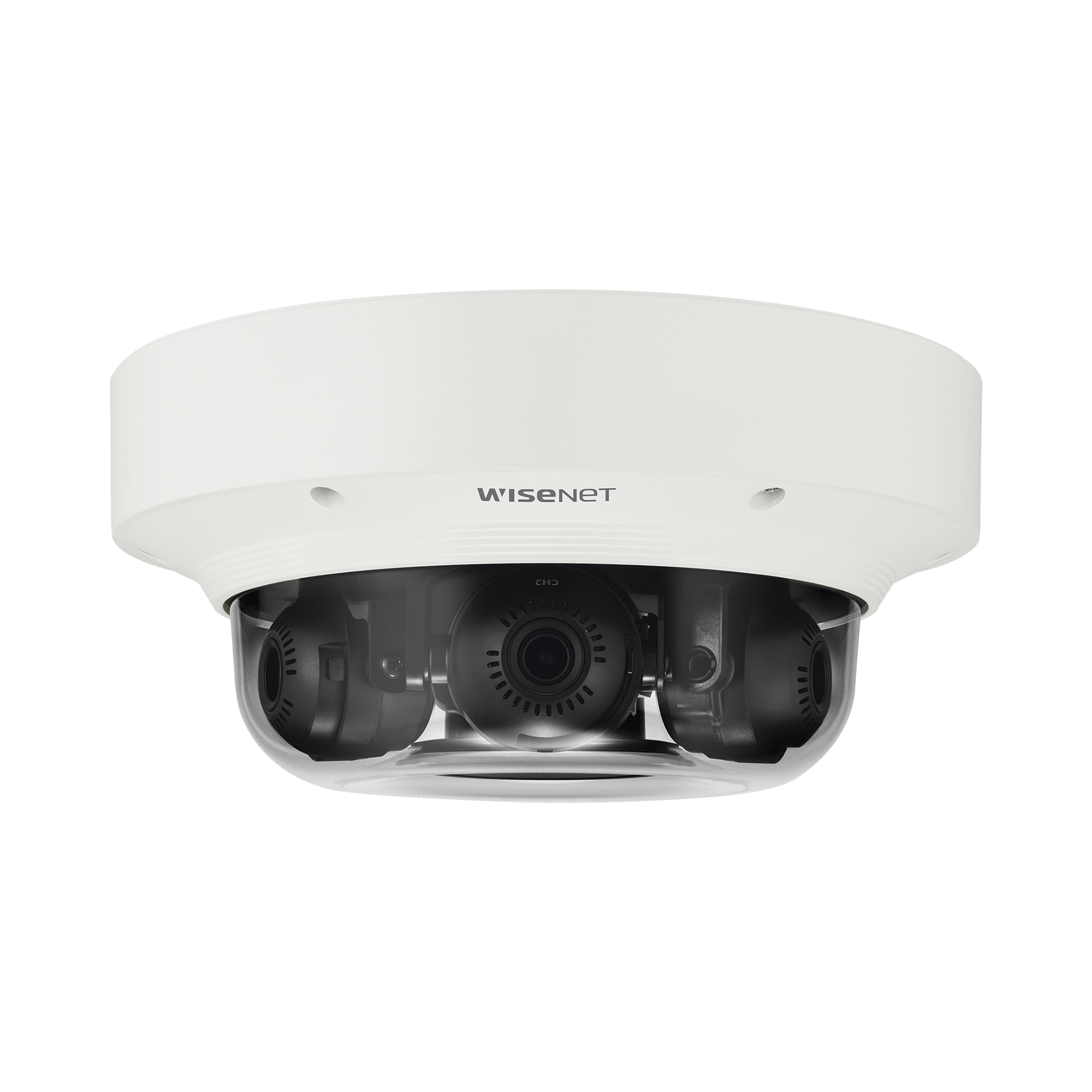 Cámara IP Multisensor 6MP ( 3 Sensores de 2MP) WDR 150 DB, Lente Motorizado 3 - 6 MM / HPOE / IP66 / IK10 / NEMA 4X
