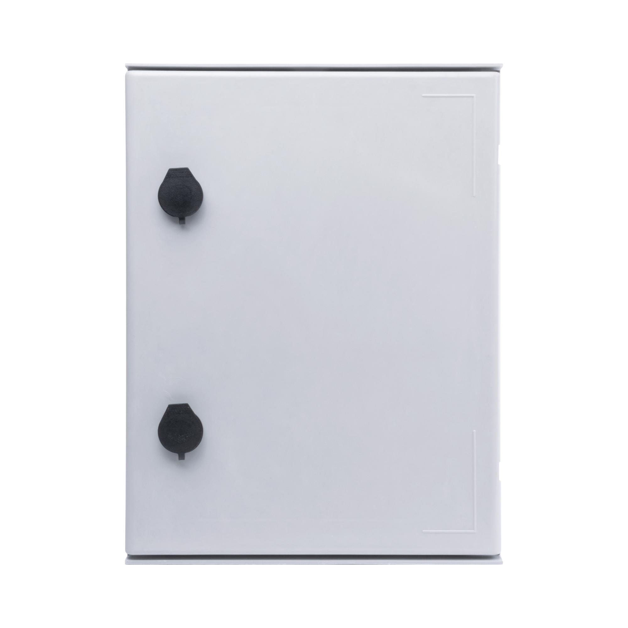 Gabinete de Poliéster IP65 Uso en Intemperie (300 x 400 x 200 mm) con Placa Trasera Interior de Plástico (Incluye Chapa y Llave).