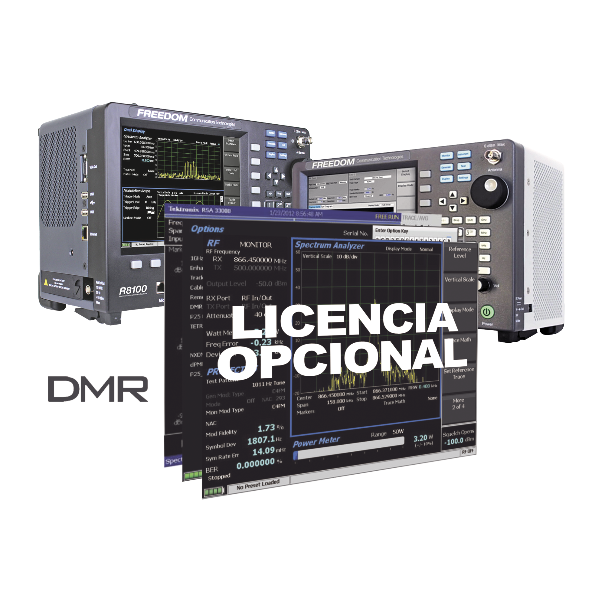 Opción de Software Auto-Tune para MOTOTRBO Móviles / Portátiles en R8000 /R8100 (Excepto SL300).