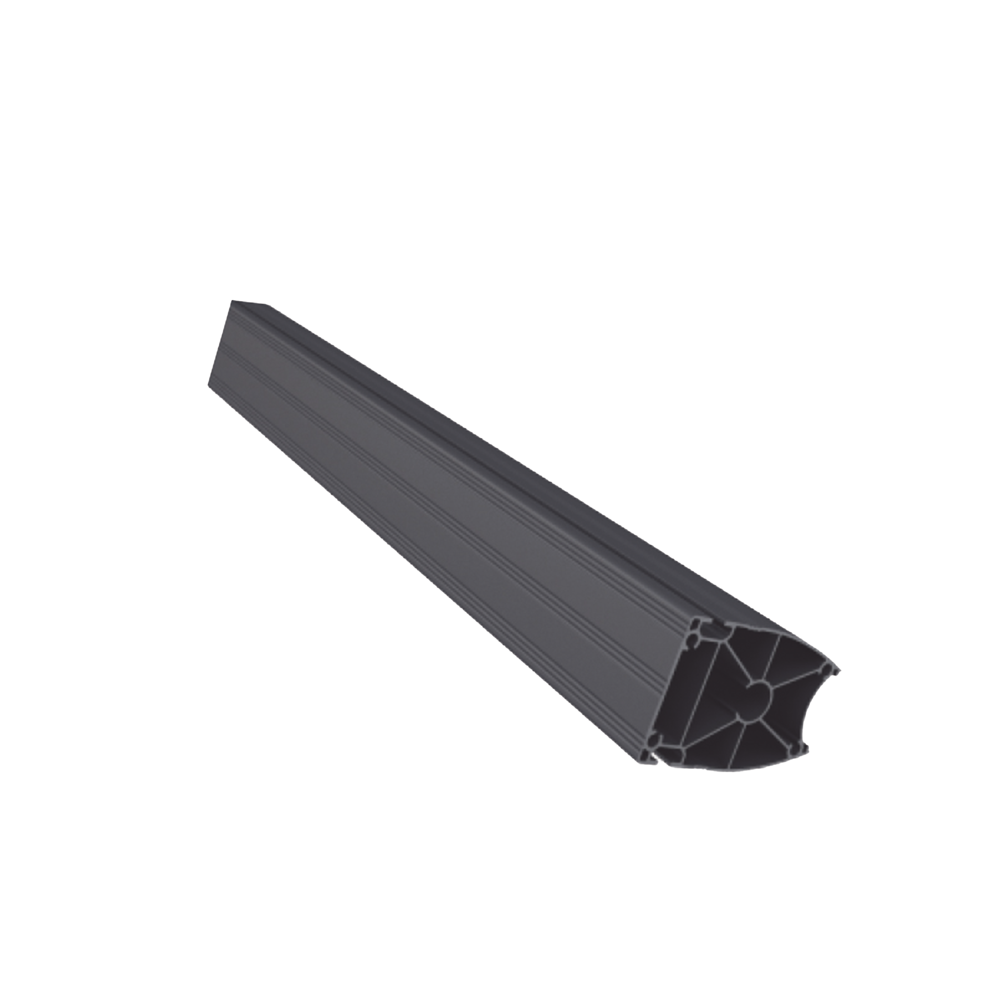 Pilar de aluminio con longitud de 1500mm