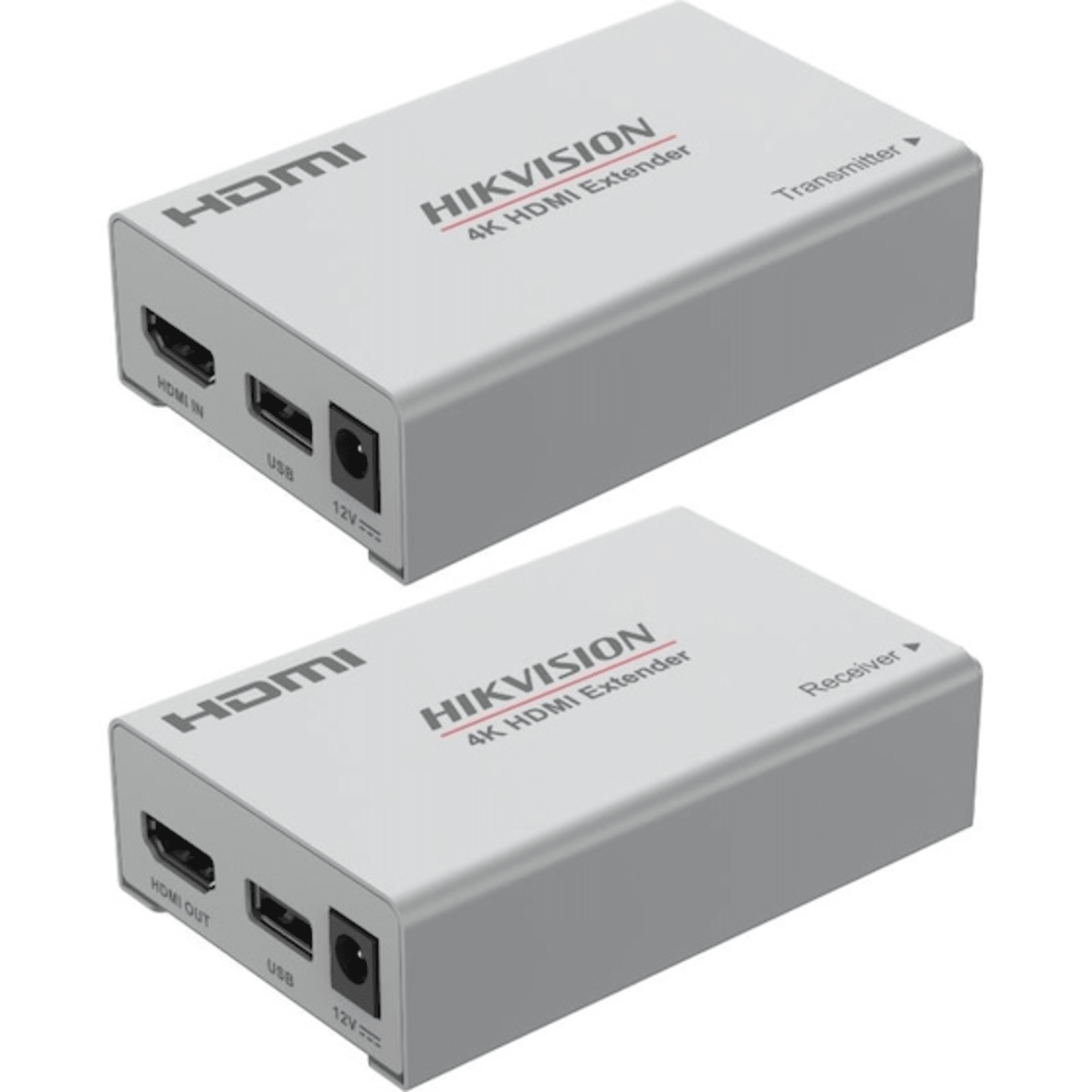 Kit Extensor de Video y Audio por HDMI / Hasta 120 Metros (30 Hz) y 60 Metros (60 Hz) de Distancia con Cat 6 / Soporta Resolución 4K / Cero Latencia