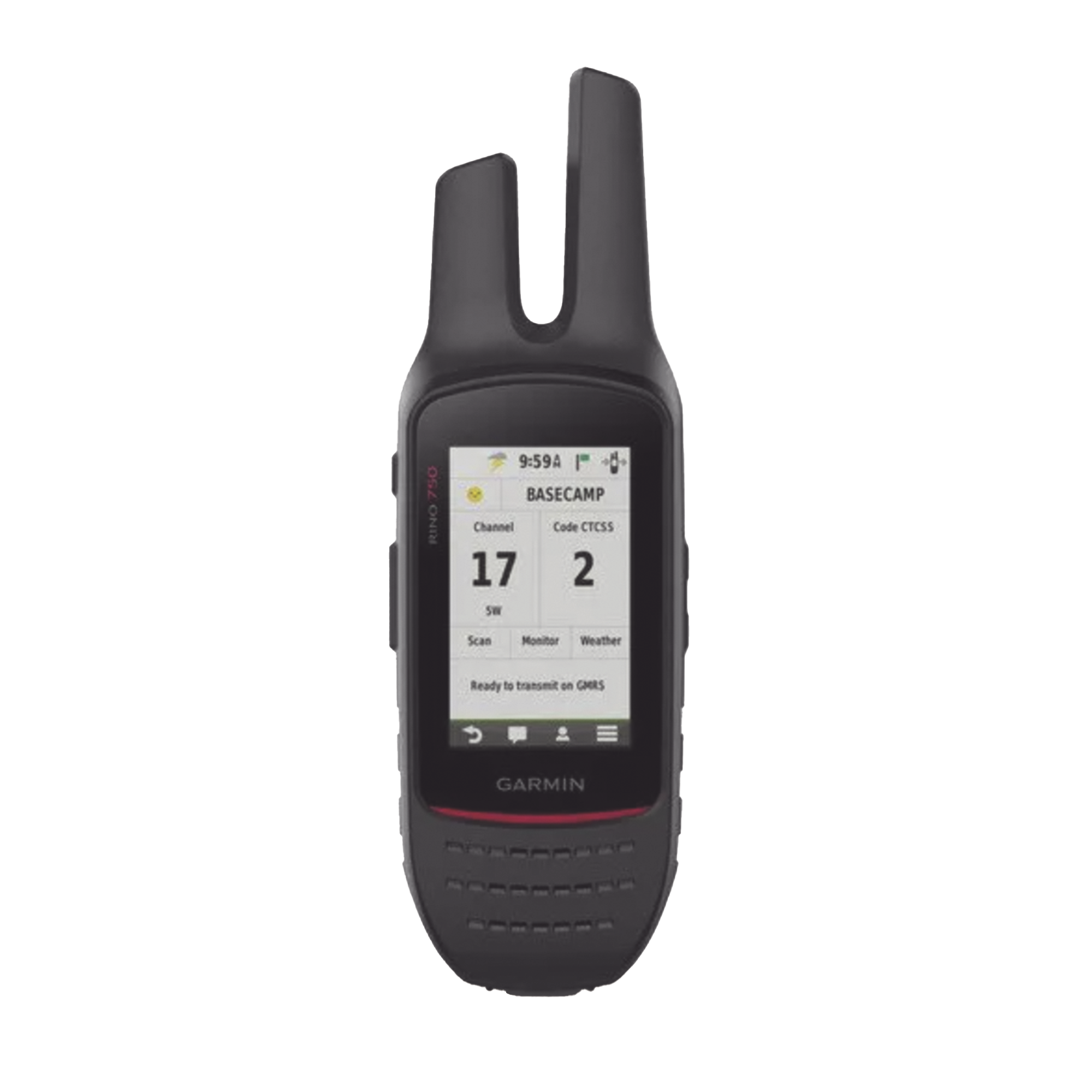 Radio portátil de dos vía  con navegador GPS  RINO 750