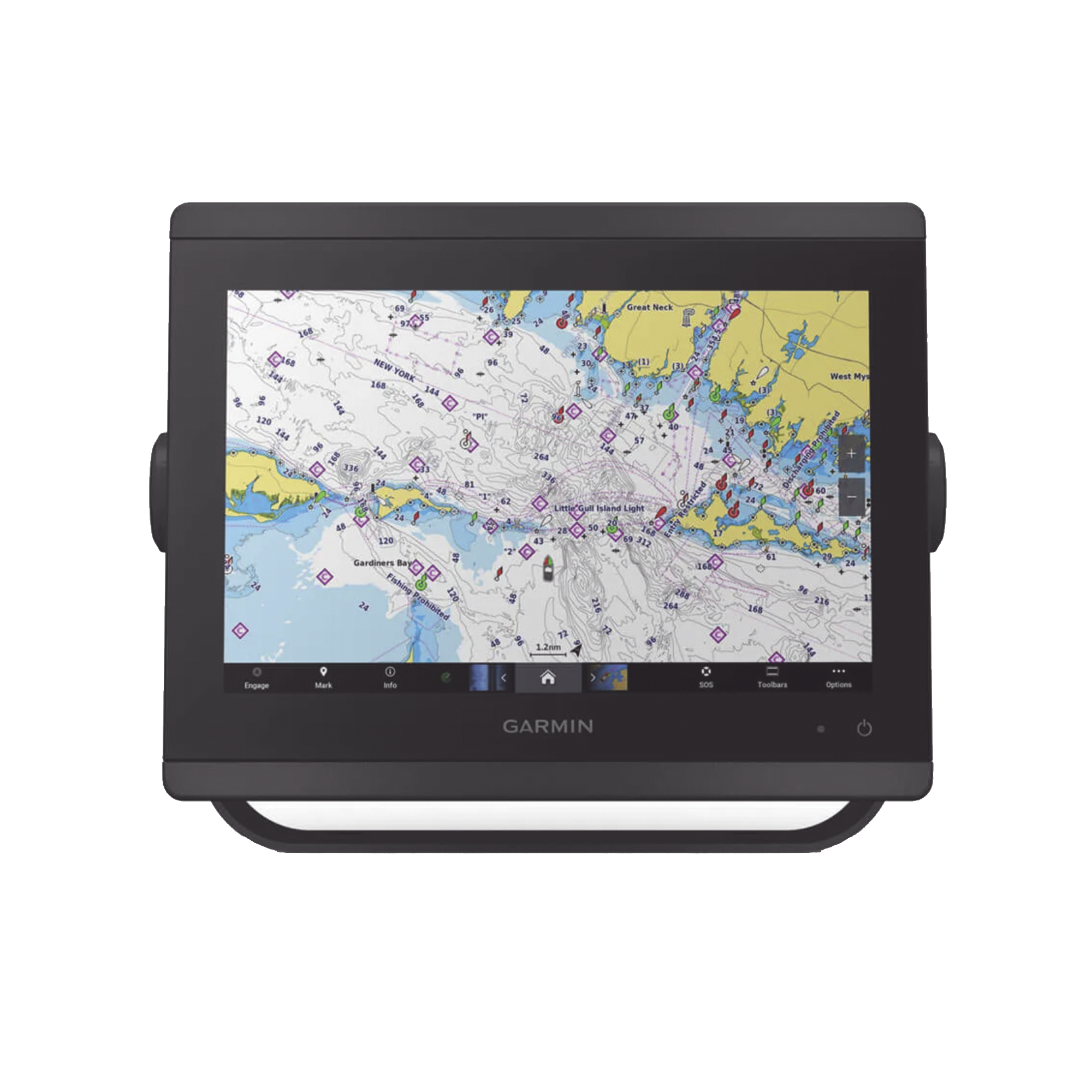 GPSMAP® 8410 XSV con mapa base mundial