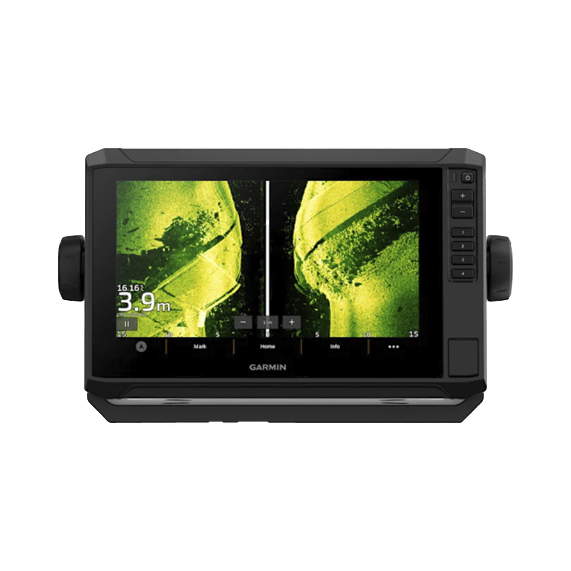 Plotter de Navegación GPSMAP / Pantalla Táctil WSVGA 9" / Resolución 1024x600 / GPS Multibanda y Multiconstelación / Compatible con AIS y DSC / Sonda Integrada CHIRP / Conexión NMEA 2000 y Garmin Marine Network / Re