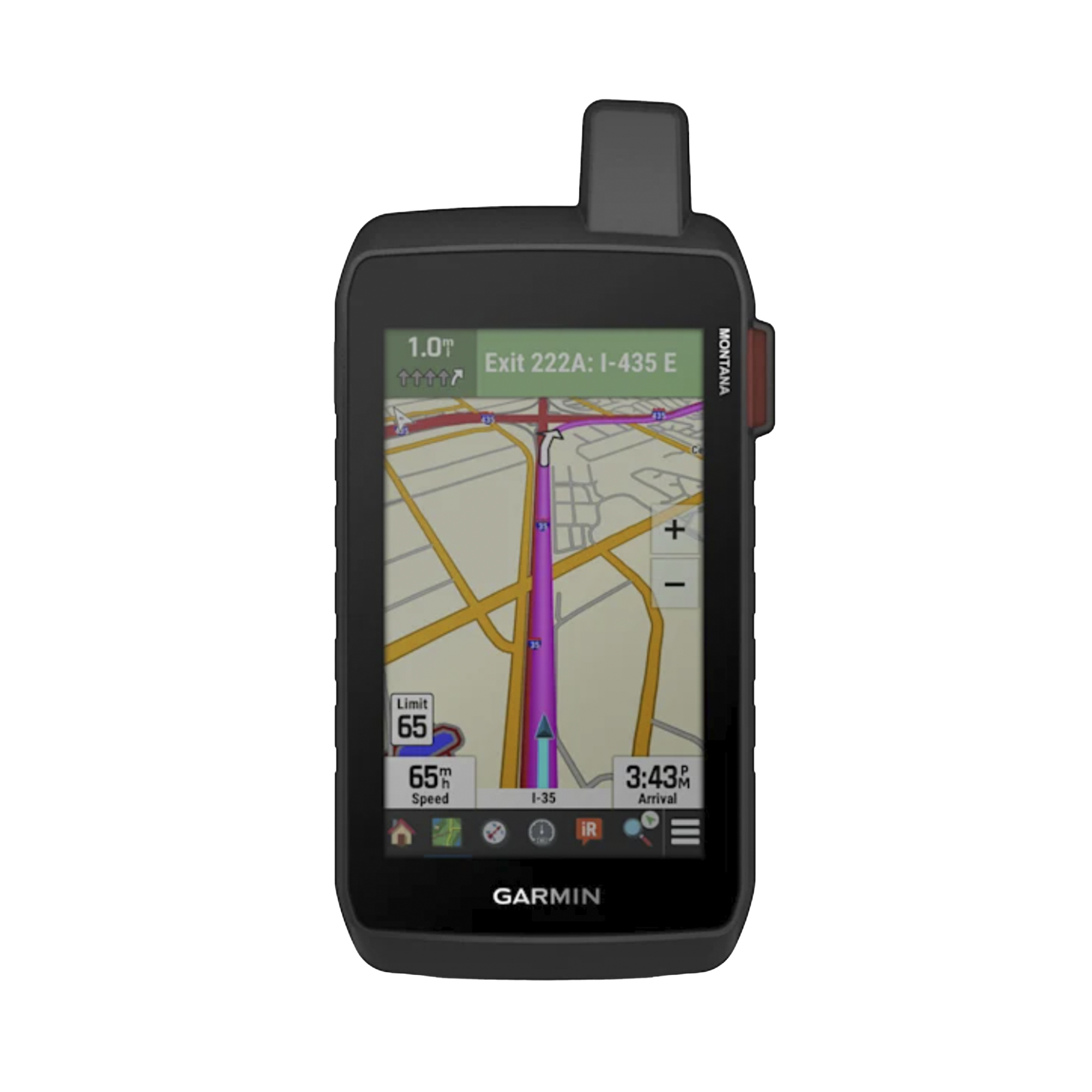 Navegador GPS Outdoor / Pantalla Táctil WVGA 5″ / Resolución 480 x 800 píxeles / Batería de Ion-Litio hasta 24 Horas / Resistencia IPX7 / MIL-STD-810 / Cámara 8 MP / Brújula de Tres Ejes / Compatible con Gar