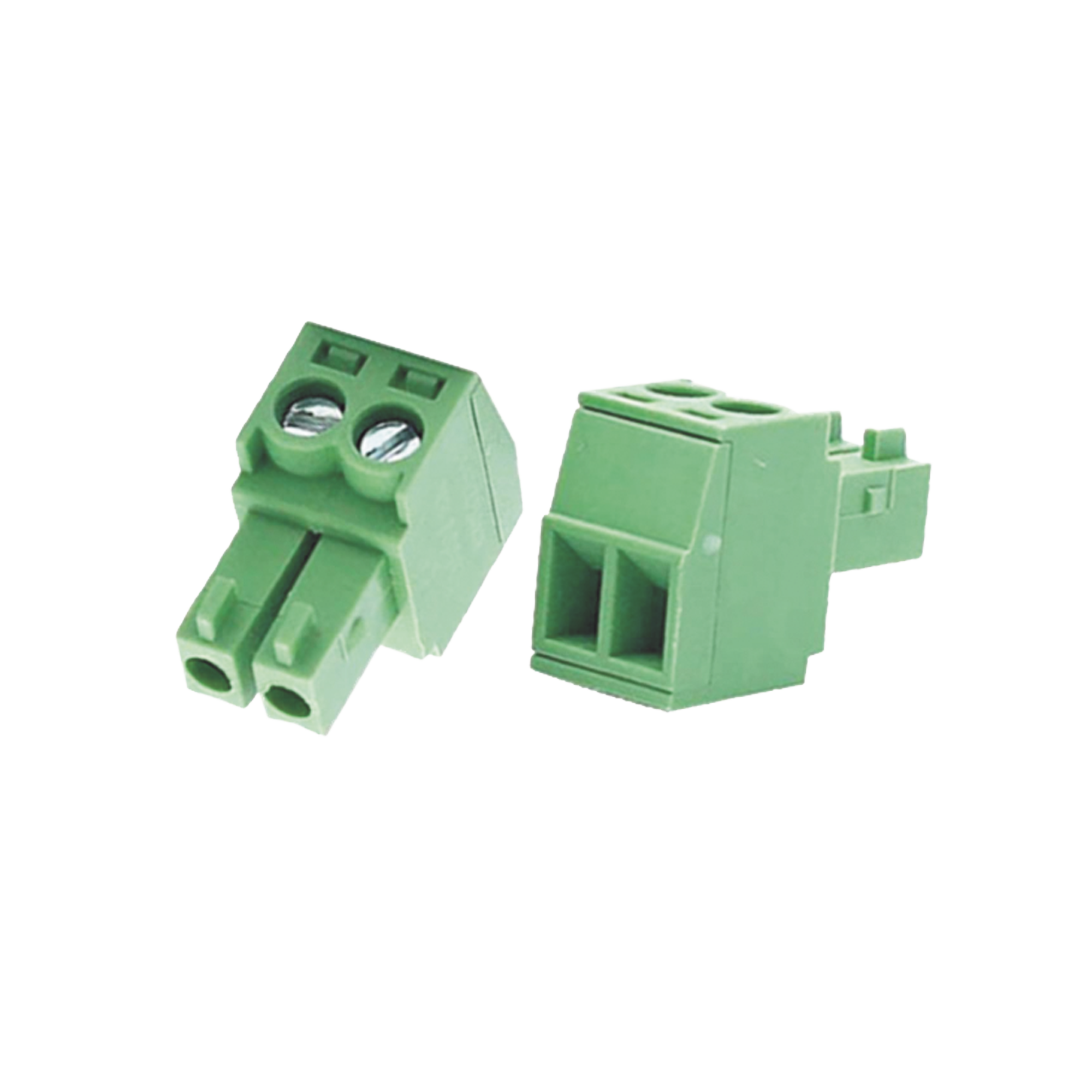 CONECTOR MACHO 3,5 MM DE PASO DE 2 TORNILLOS