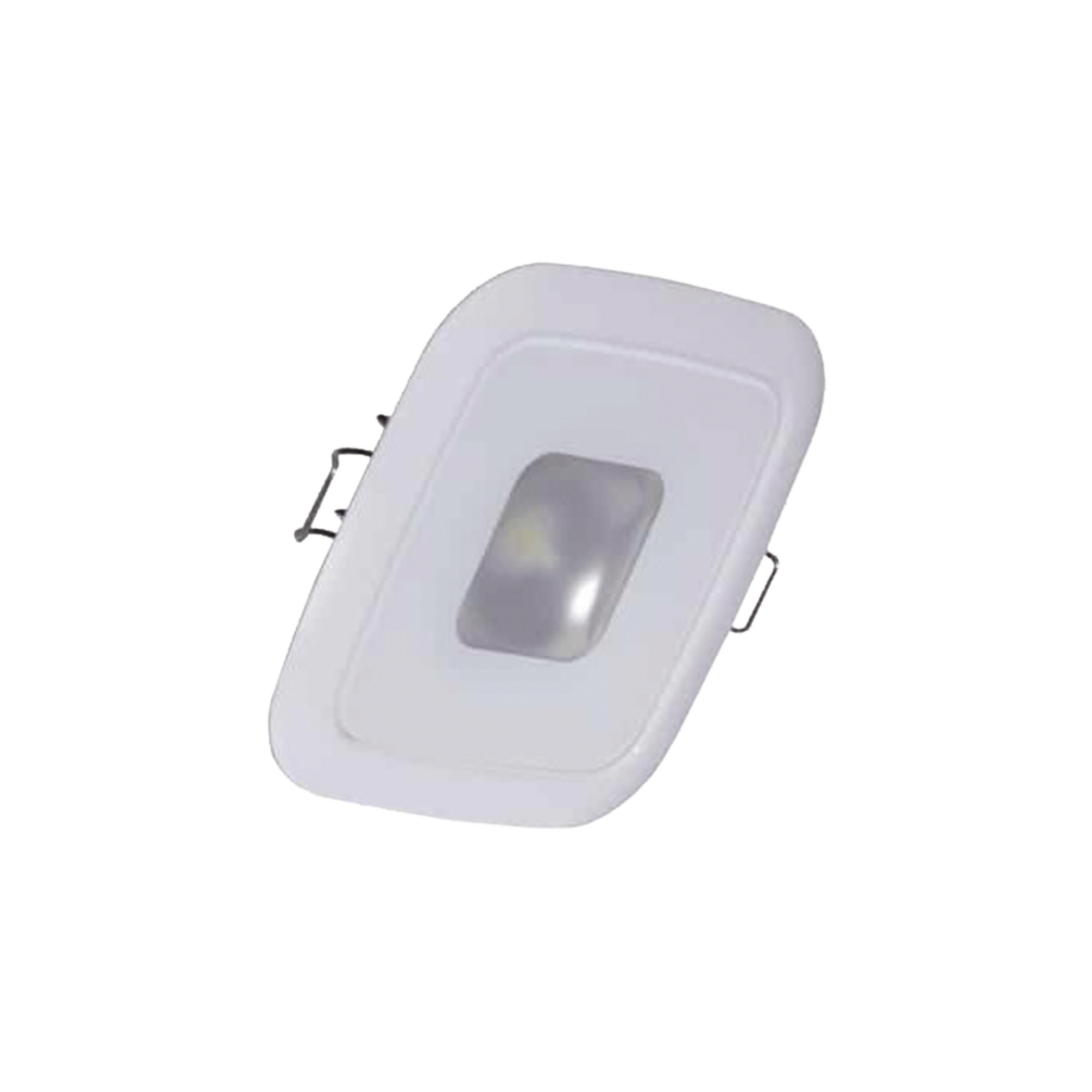 Luz led marina Square Mirage, emite luz color blanco con atenuación, rojo y azul de 380 lúmenes, para uso interior y exterior con grado de protección IP67.
