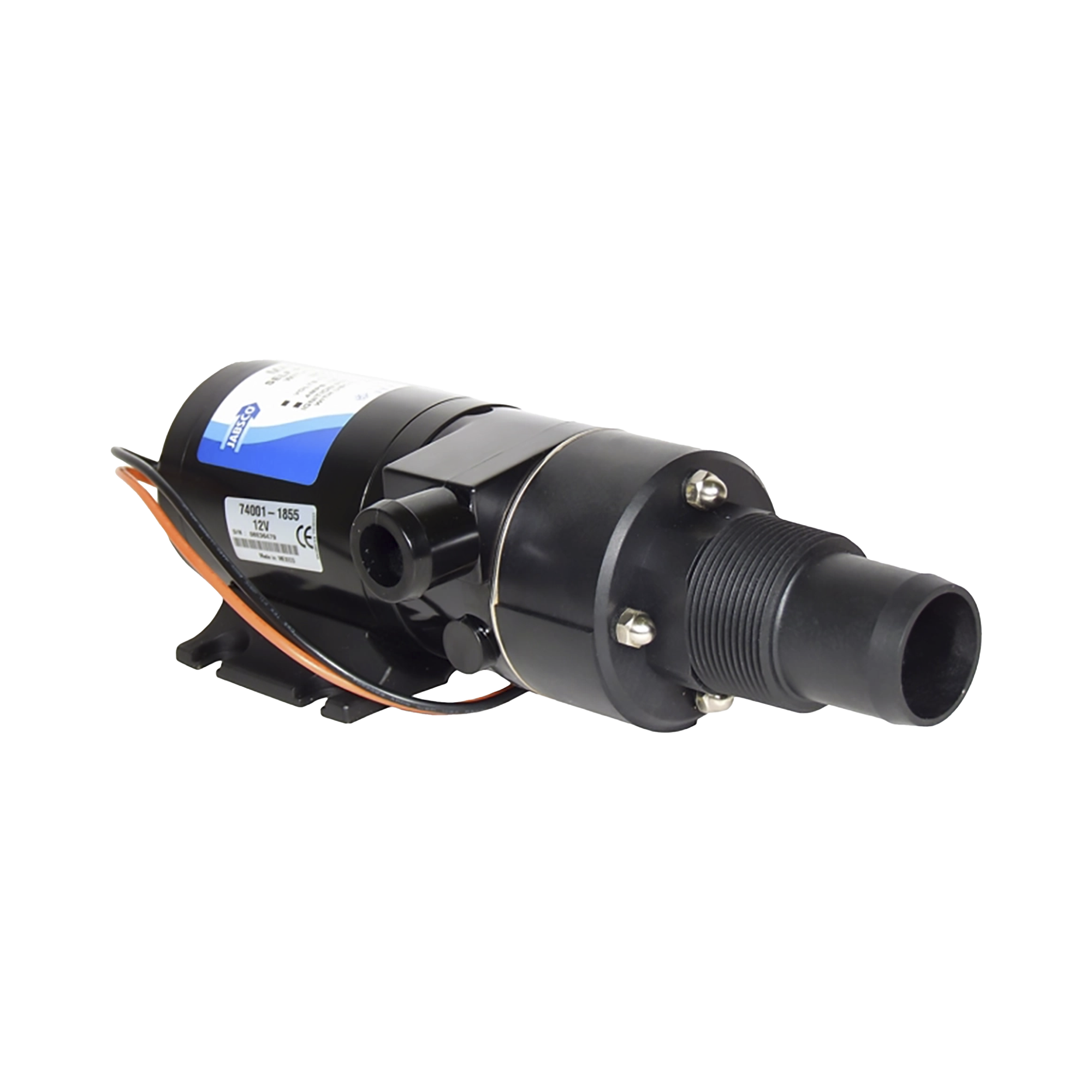 Bomba maceradora de 24 Vcd para manguera de entrada con orificio de 38 mm (1½”), manguera de descarga con orificio de 25 mm (1”)