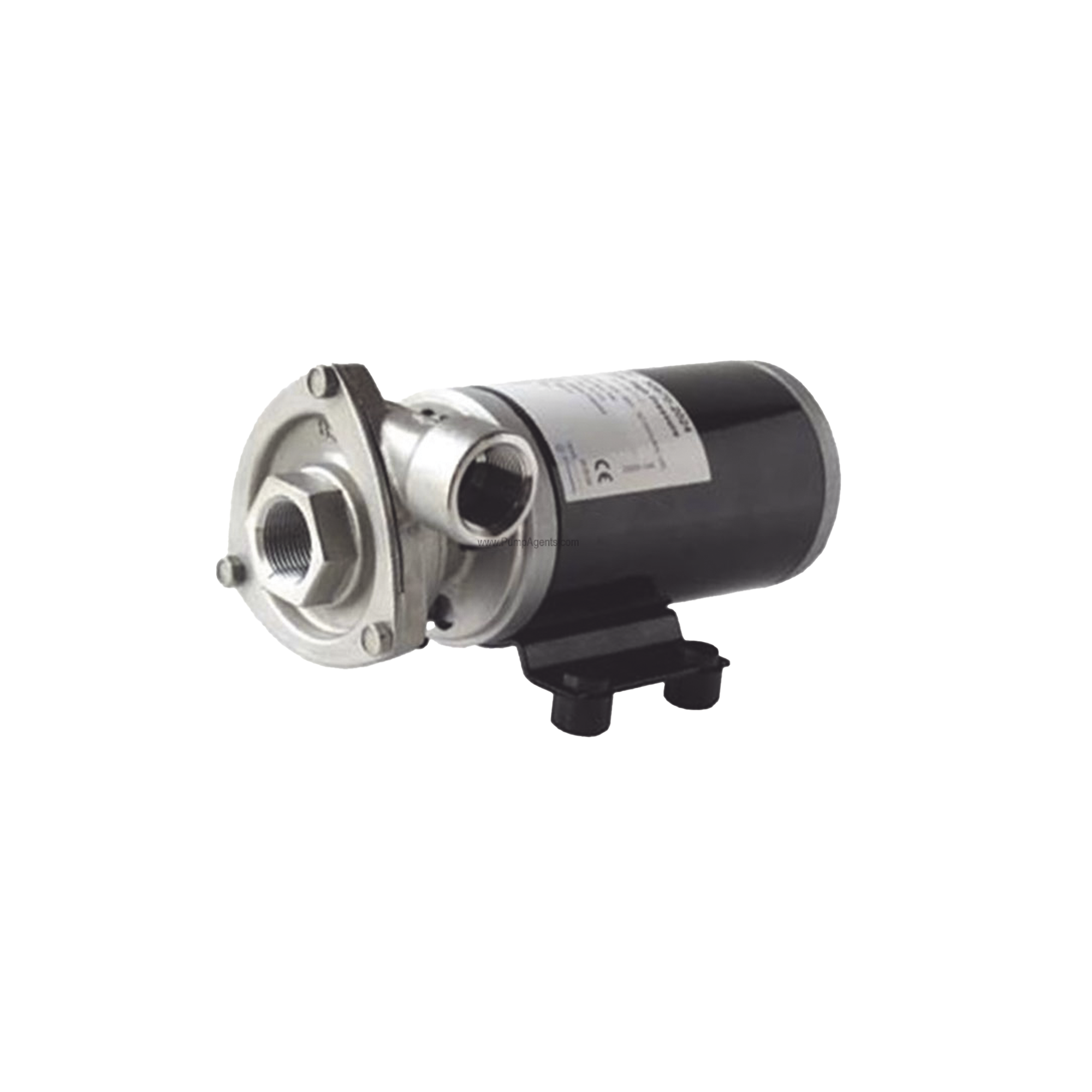 Bomba centrifuga Cyclone de alta presión a 12 Vcd, caudales de 21 GPM, presión máxima de 17 psi, en acero inoxidable