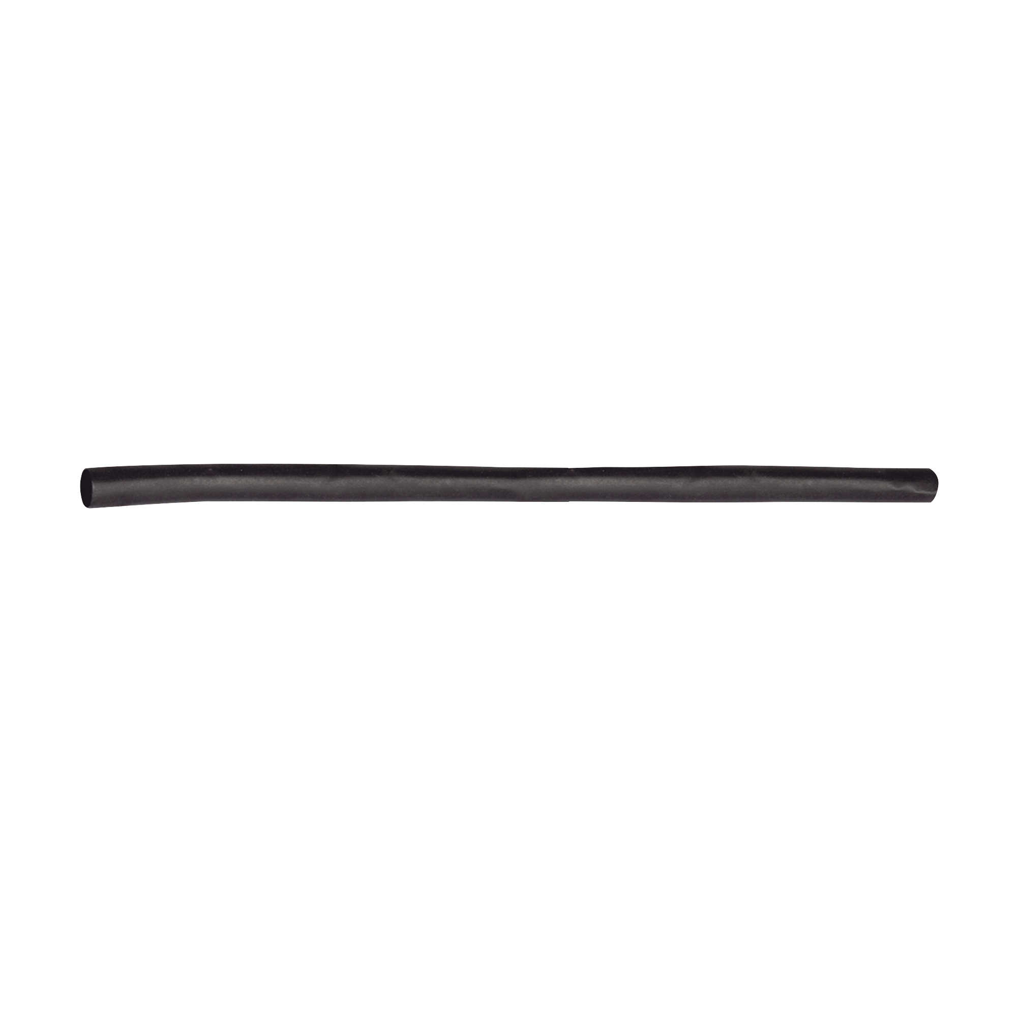 Tubo Termoencogible (Termofit) Negro de 1.2 m, 1" de Diámetro, Reduce de 2:1, Poliolefina.