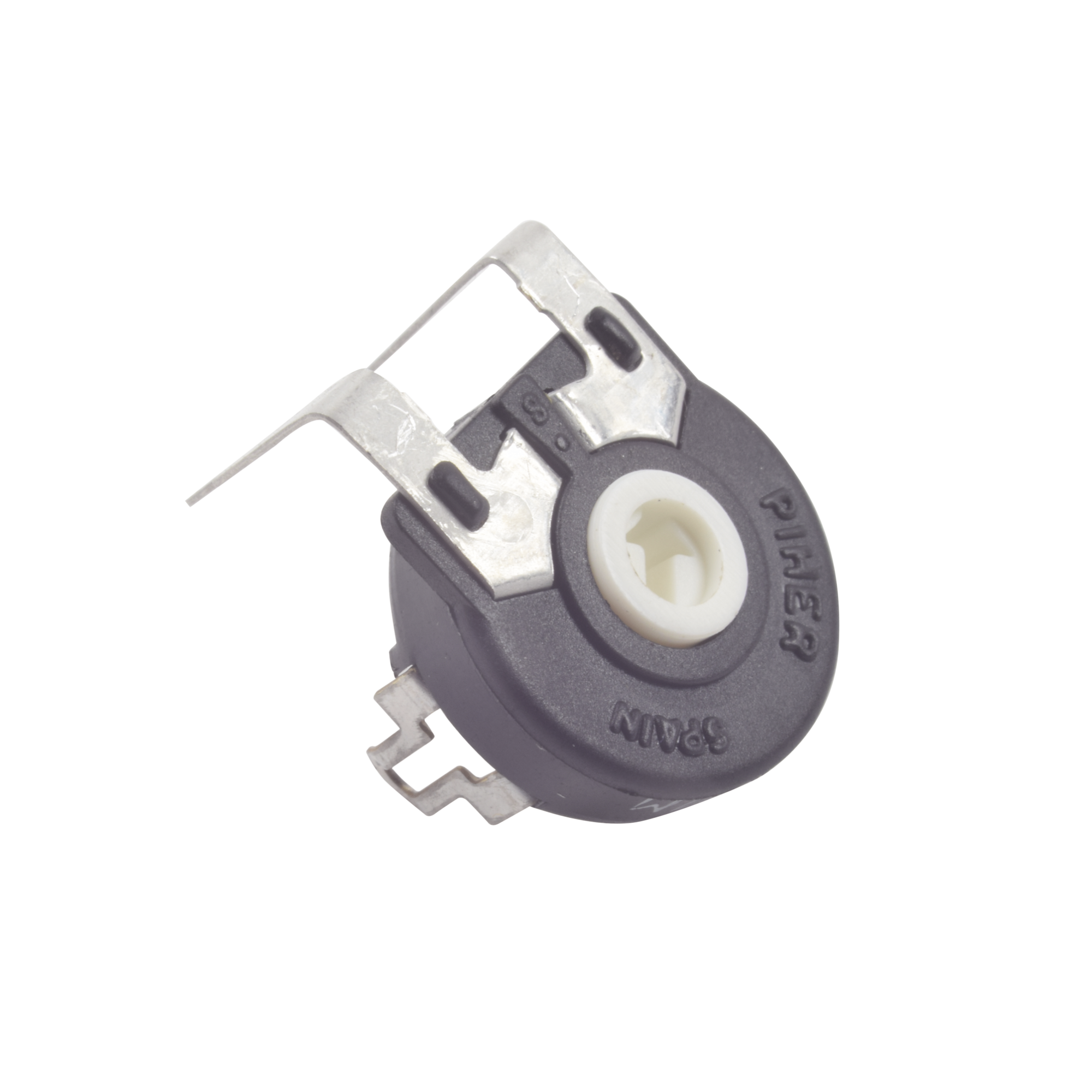 Potenciómetro de Carbón, 2.5 k Ohm, 0.25 Watt, 15 mm, Ajuste Vertical.