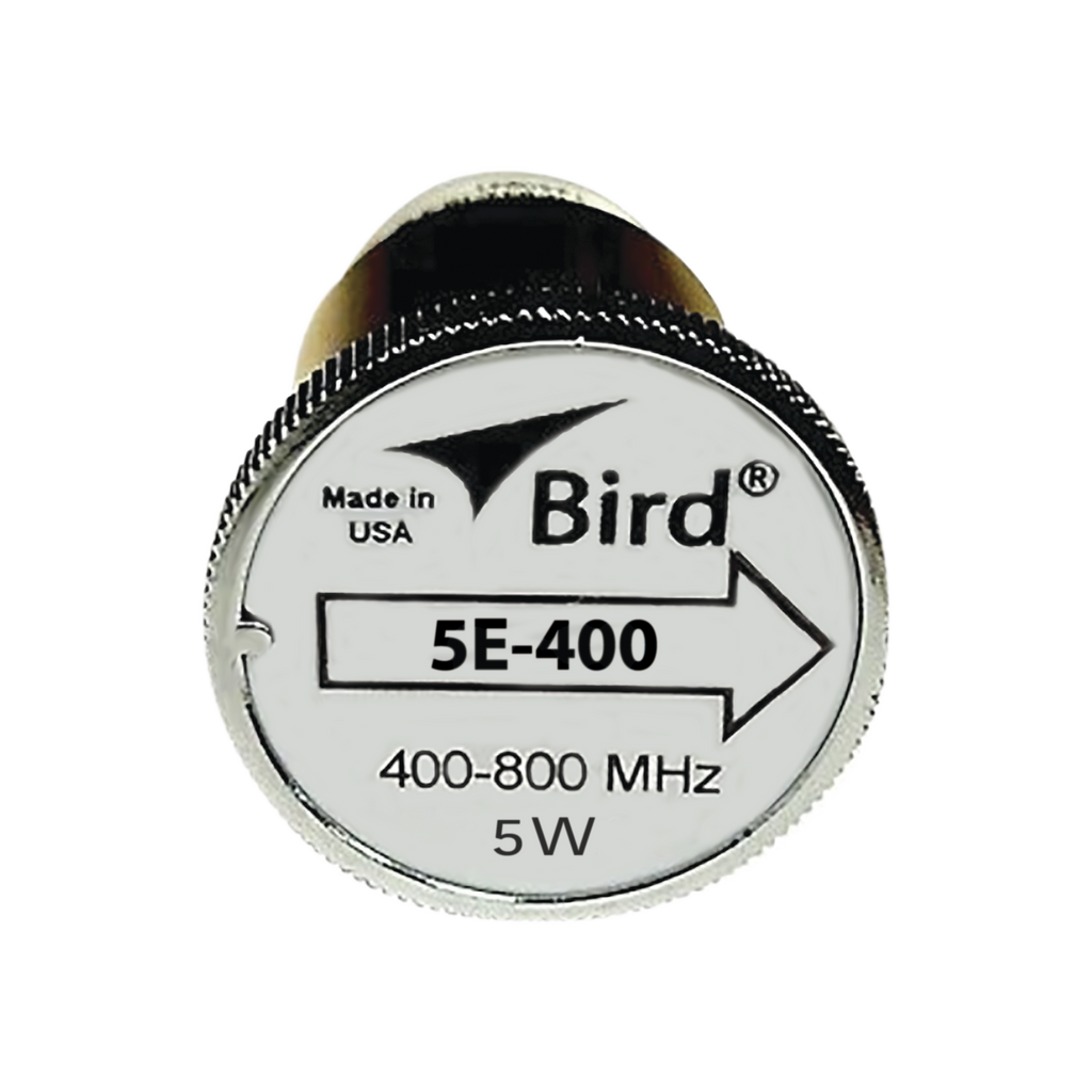 Elemento de 10 Watt en Línea 7/8" para Wattmetro BIRD 43 en Rango de Frecuencia de 800 a 1000 MHz.