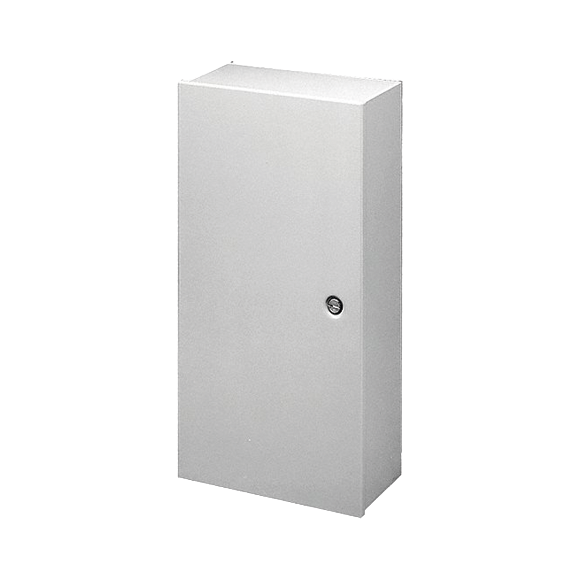 Gabinete de Bisagra Continua, Tipo 1, de 914 x 1219 x 235 mm, De Acero, Color Gris