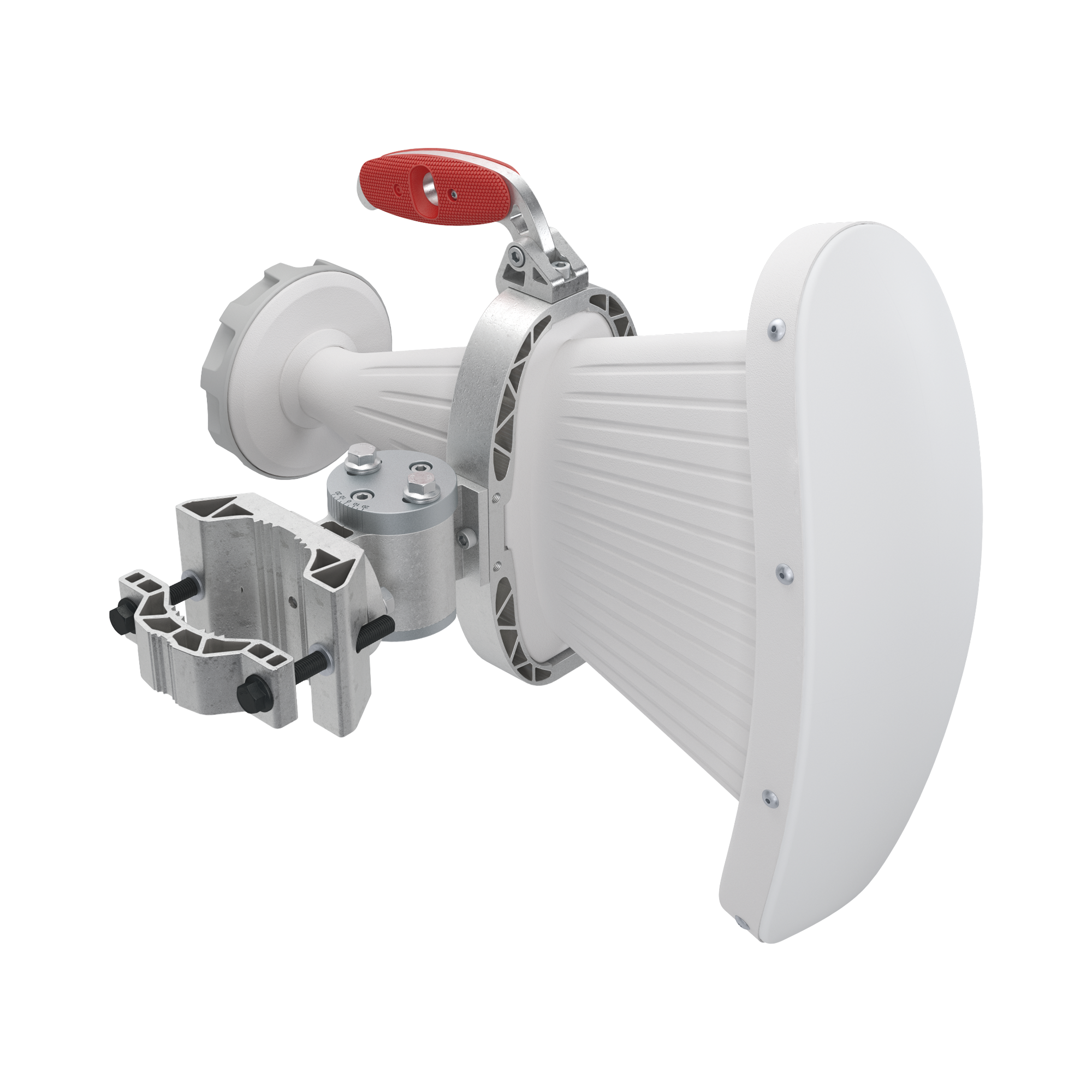 Antena Sectorial Asimétrica de 90° 4900 - 7125 MHz, 15 dBi con soporte mejorado, listas para TwisPort sin pérdida