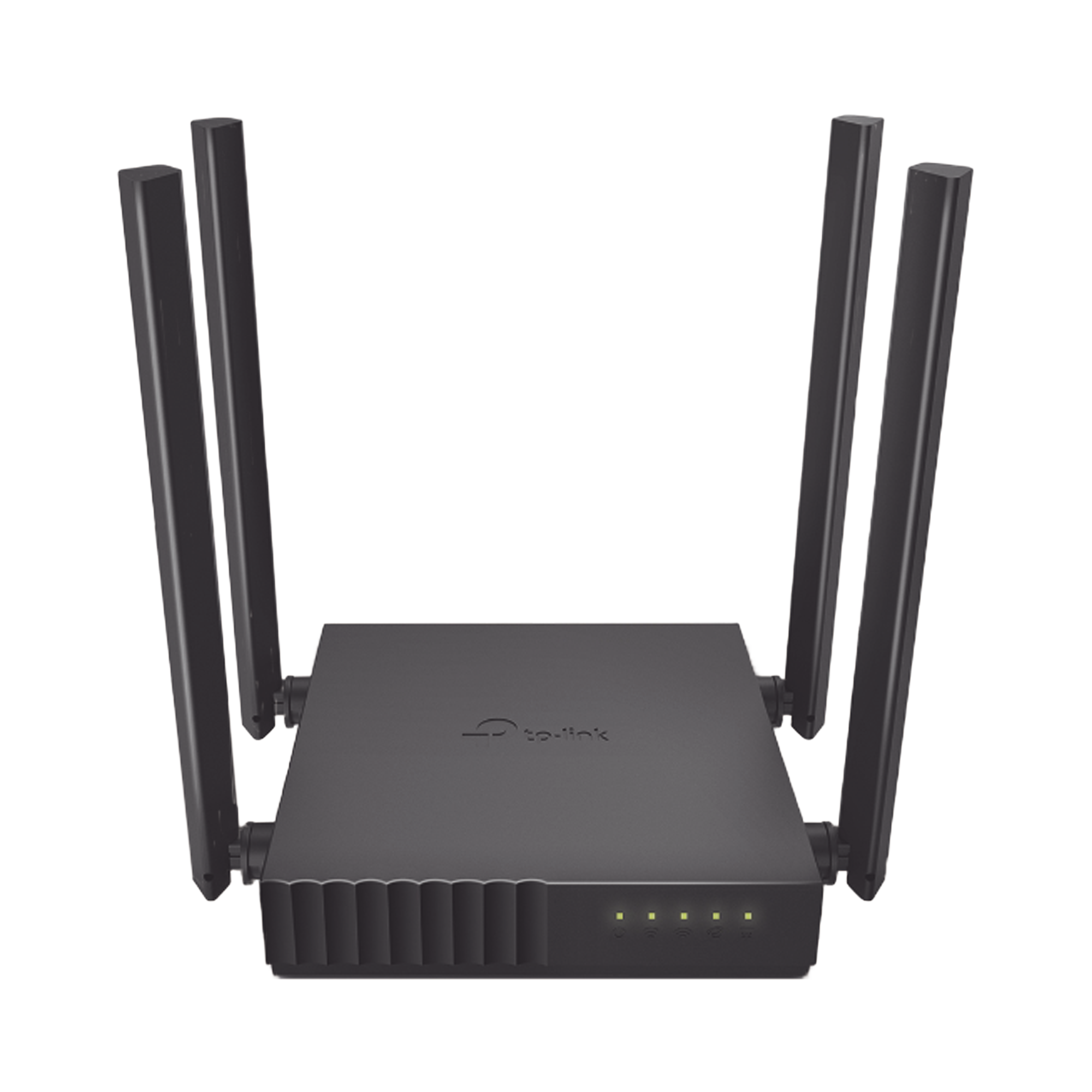 Router Inalámbrico doble banda AC, 2.4 GHz y 5 GHz Hasta 1200 Mbps, 4 antenas externas omnidireccional, 4 Puertos LAN 10/100 Mbps, 1 Puerto WAN 10/100 Mbps, Versión 6