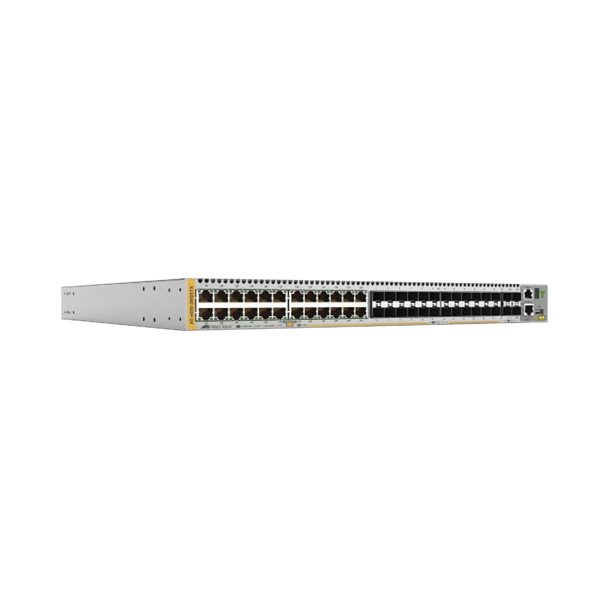 Switch Stackable 24-port 10/100/1000T y 24-port 100/1000 SFP, 4 SFP+ y doble hotswap