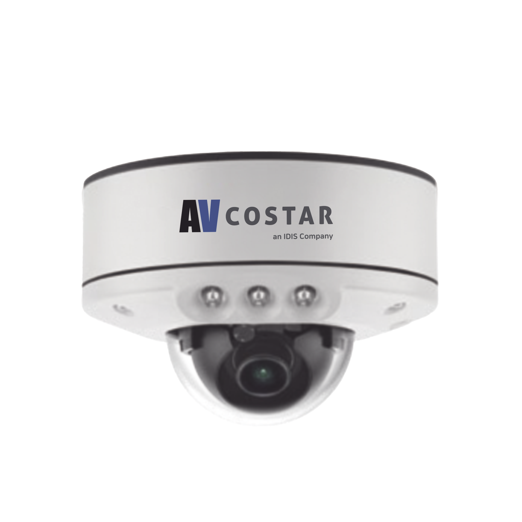 Domo IP Lente Fijo 2.8mm | Full HD | Montaje Empotrado | Exterior | 850 nm LEDs | 15M IR NightView  | H.265 | IK10 | 120 dB WDR | I/O Audio Y Alarma | Soporta MicroSD hasta 1TB | ONVIF | PoE | Cruce de línea | Intrusión | Merodeo | NDAA