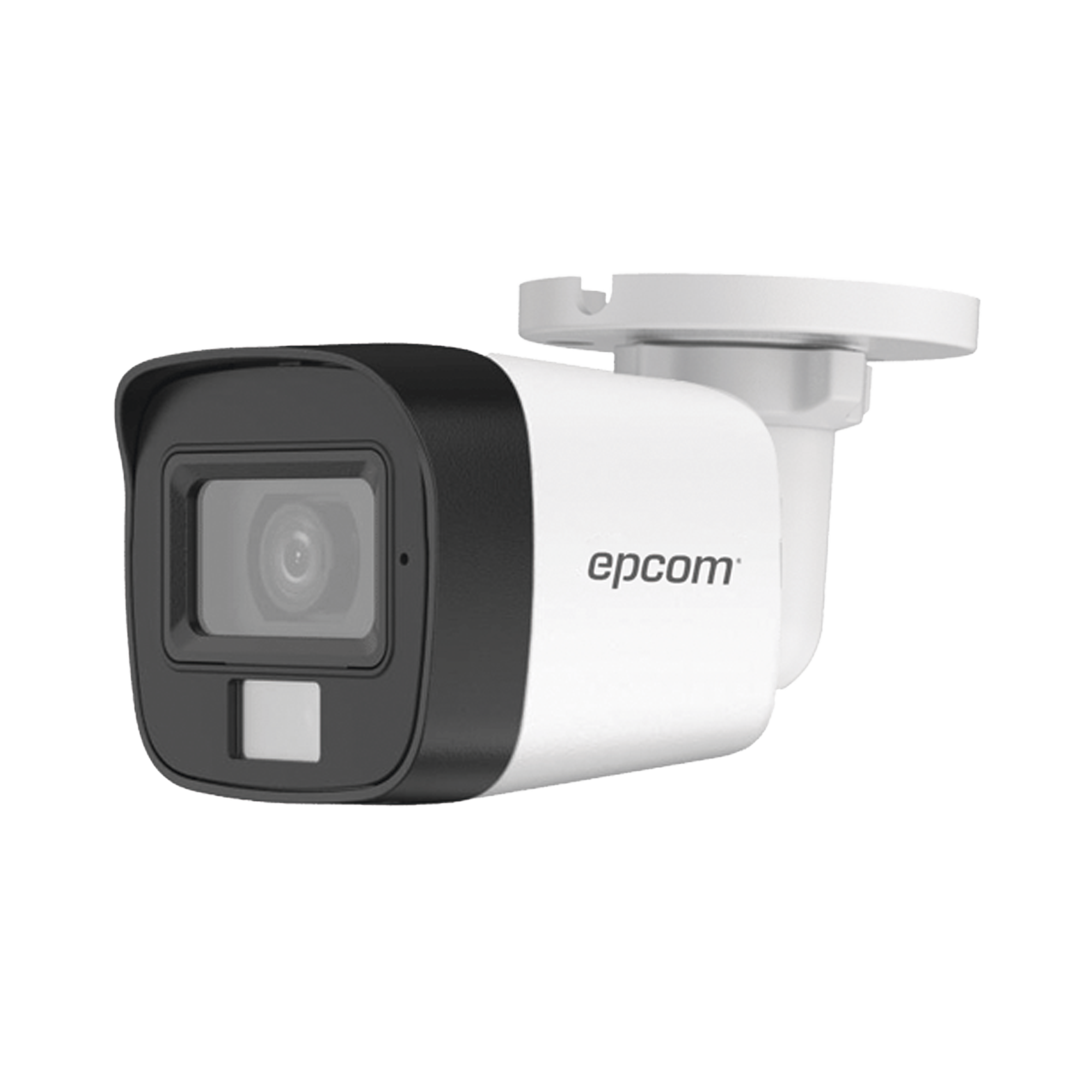 [Dual Light + ColorVu] Bala TurboHD 2 Megapíxel (1080p)  / Gran Angular 101° / Lente 2.8 mm / 30 mts IR EXIR / 20 mts Luz Blanca / Exterior IP67 / 4 Tecnologías / Micrófono Integrado