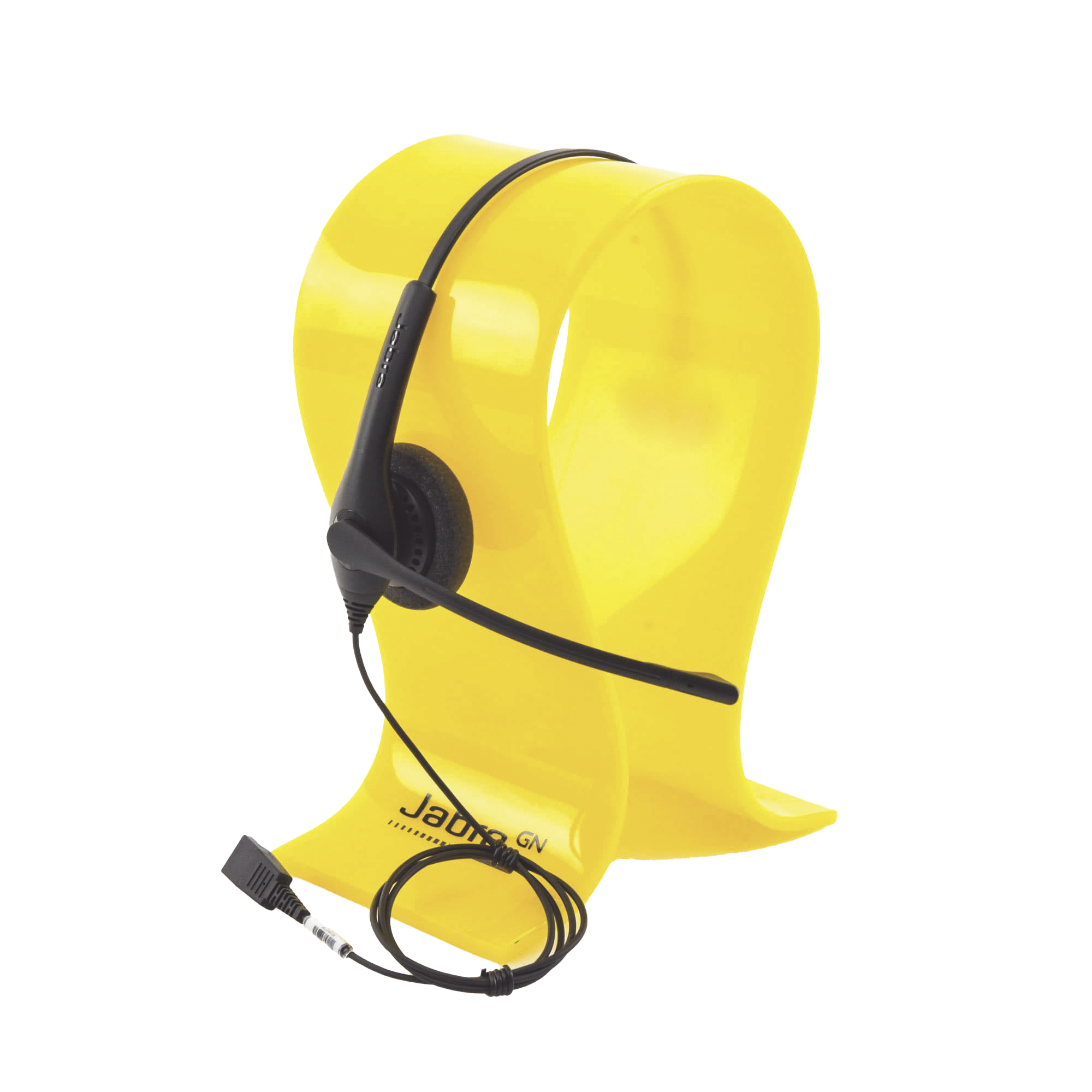 Jabra Biz 1500 Mono, auricular profesional con cancelación de ruido, ligero y cómodo ideal para contact center con conexión QD (1513-0157)