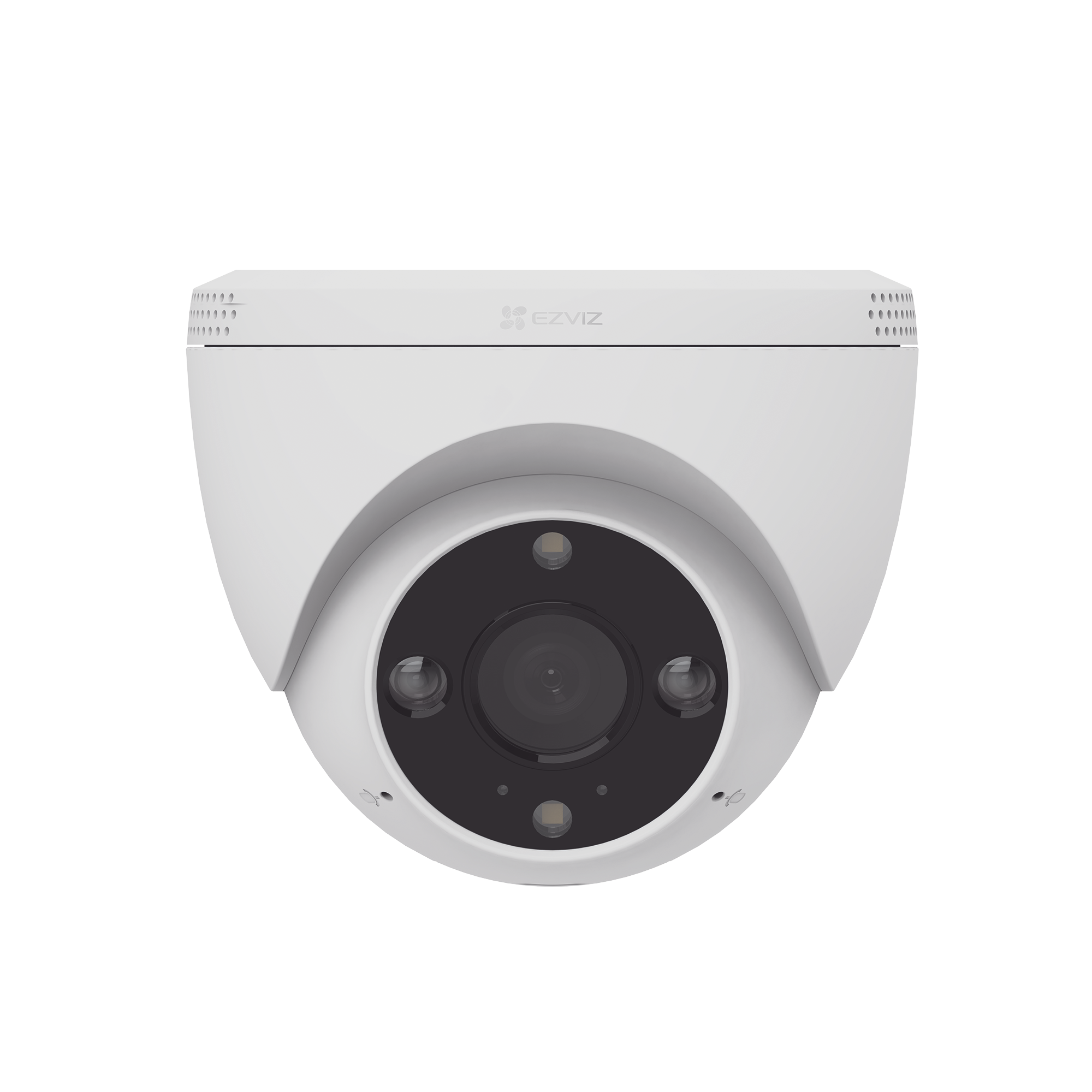 Domo IP 3 Megapíxel (2K) / Wi-Fi / Sirena y Estrobo /Audio de Dos Vías / Detección Humana y Vehiculo / Notificación Push / Audios Personalizables / Ranura Para Memoria hasta 512GB / Uso en Exterior IP67