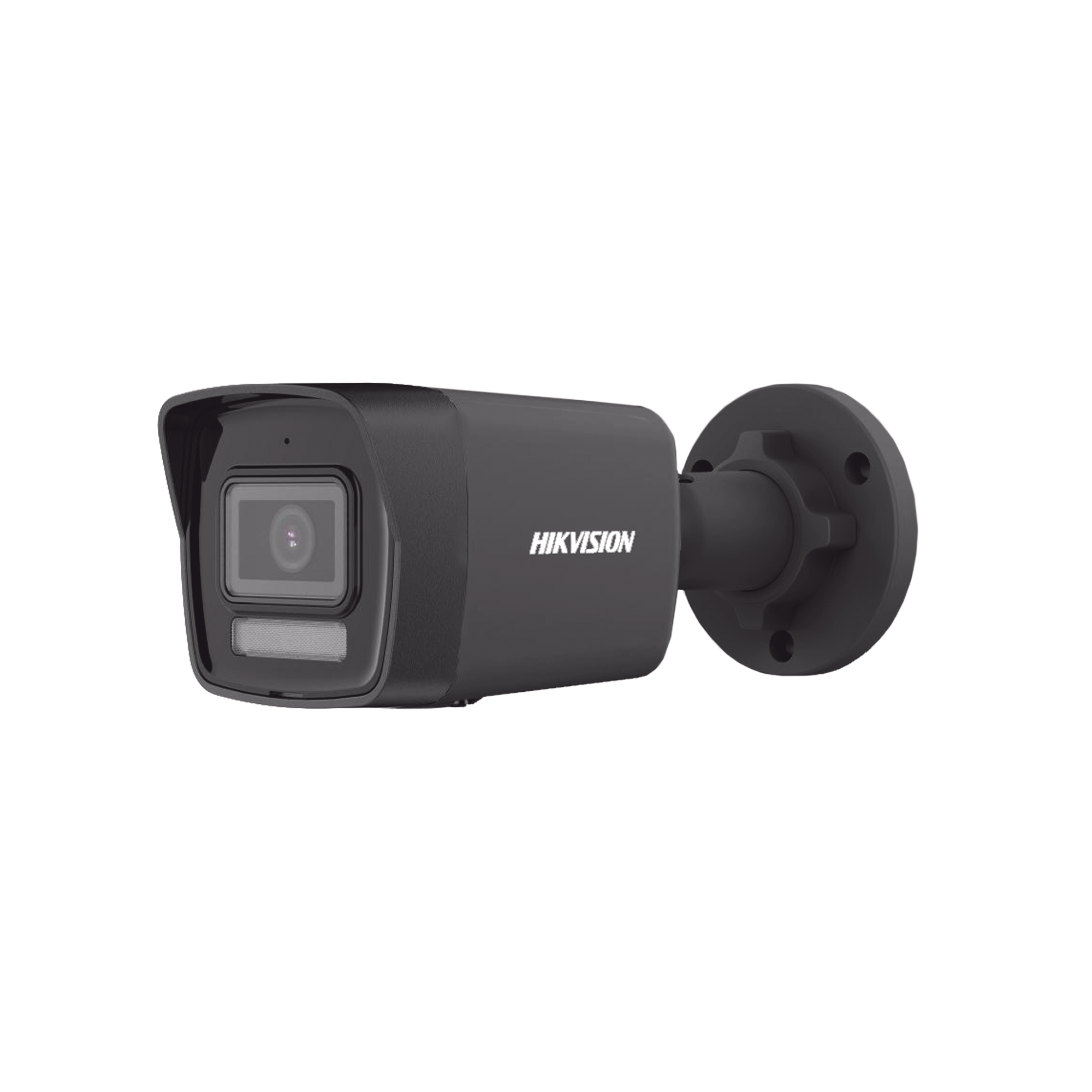 [Dual Light] Bala IP 4 Megapixel / Color Negro /  Lente 2.8 mm / 30 mts IR + 30 mts Luz Blanca / Micrófono Integrado / ACUSENSE Lite / Exterior IP67 / H.265 / PoE  / Micro SD