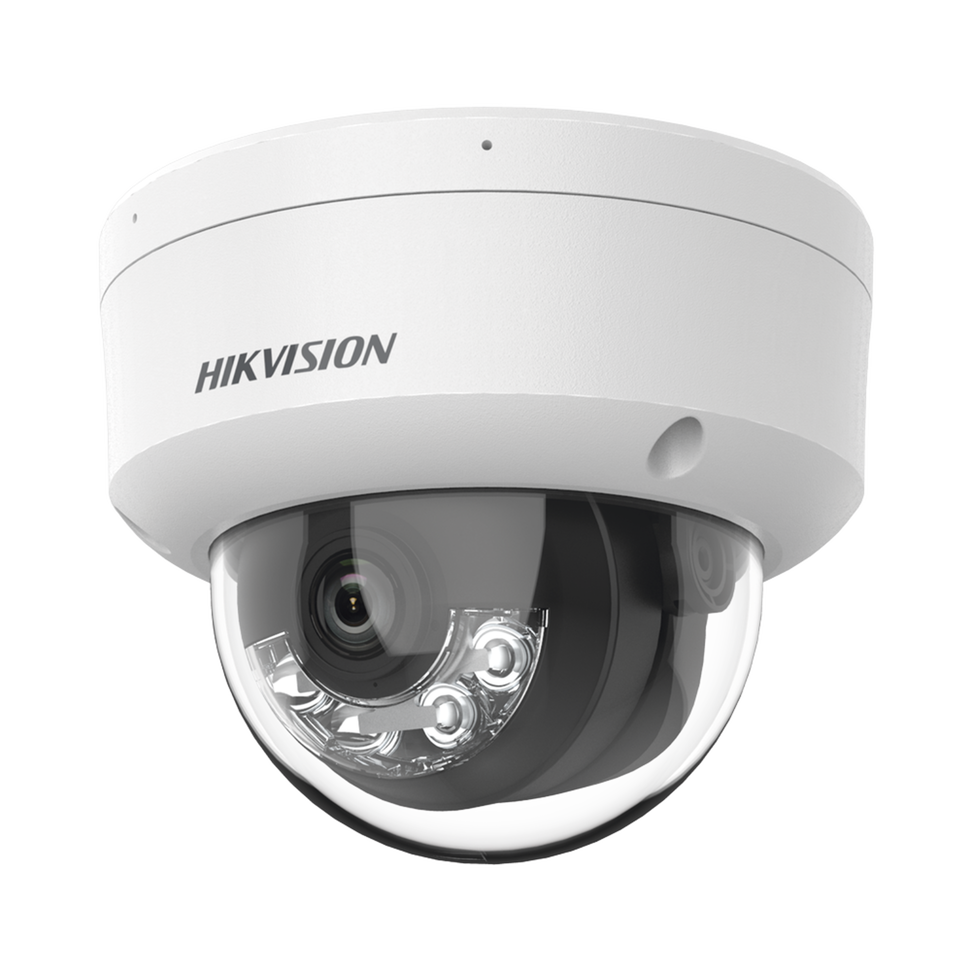 [Dual Light] Domo IP 8 Megapixel (4K) / Lente 2.8 mm / 30 mts IR + 30 mts Luz Blanca / Micrófono Integrado / IK08 / ACUSENSE Lite / Exterior IP67 / H.265 / PoE / ONVIF