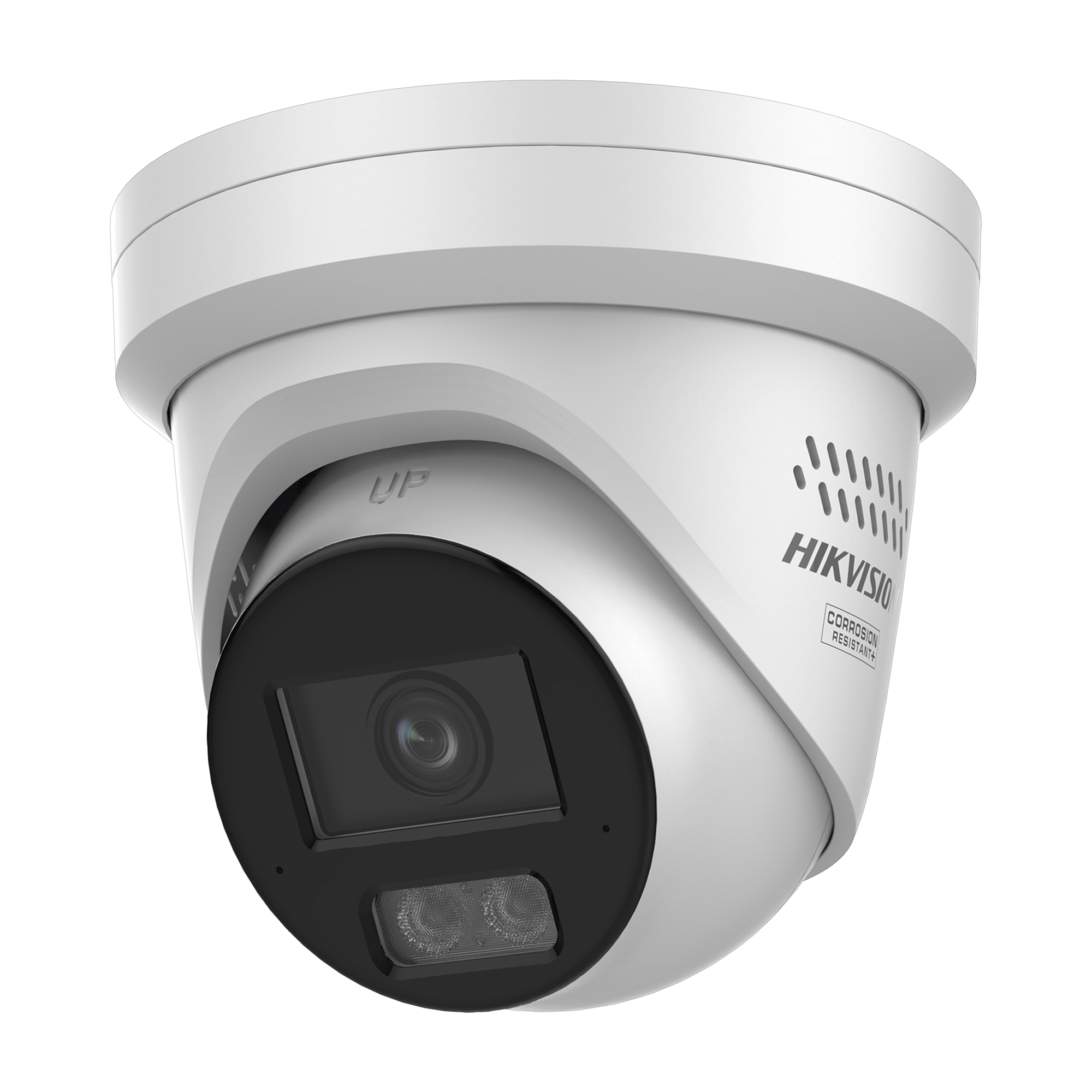 [Dual Light + ColorVu 3.0 + HikAI] Turret IP 8 Megapixel / Lente 2.8 mm / 30 mts IR + Luz Blanca / 2 Microfonos Integrados / Exterior IP67 / Estrobo Azul y Rojo / WDR 130 dB / ACUSENSE 3.0 / Metal / NEMA 4X / ACUSEARCH