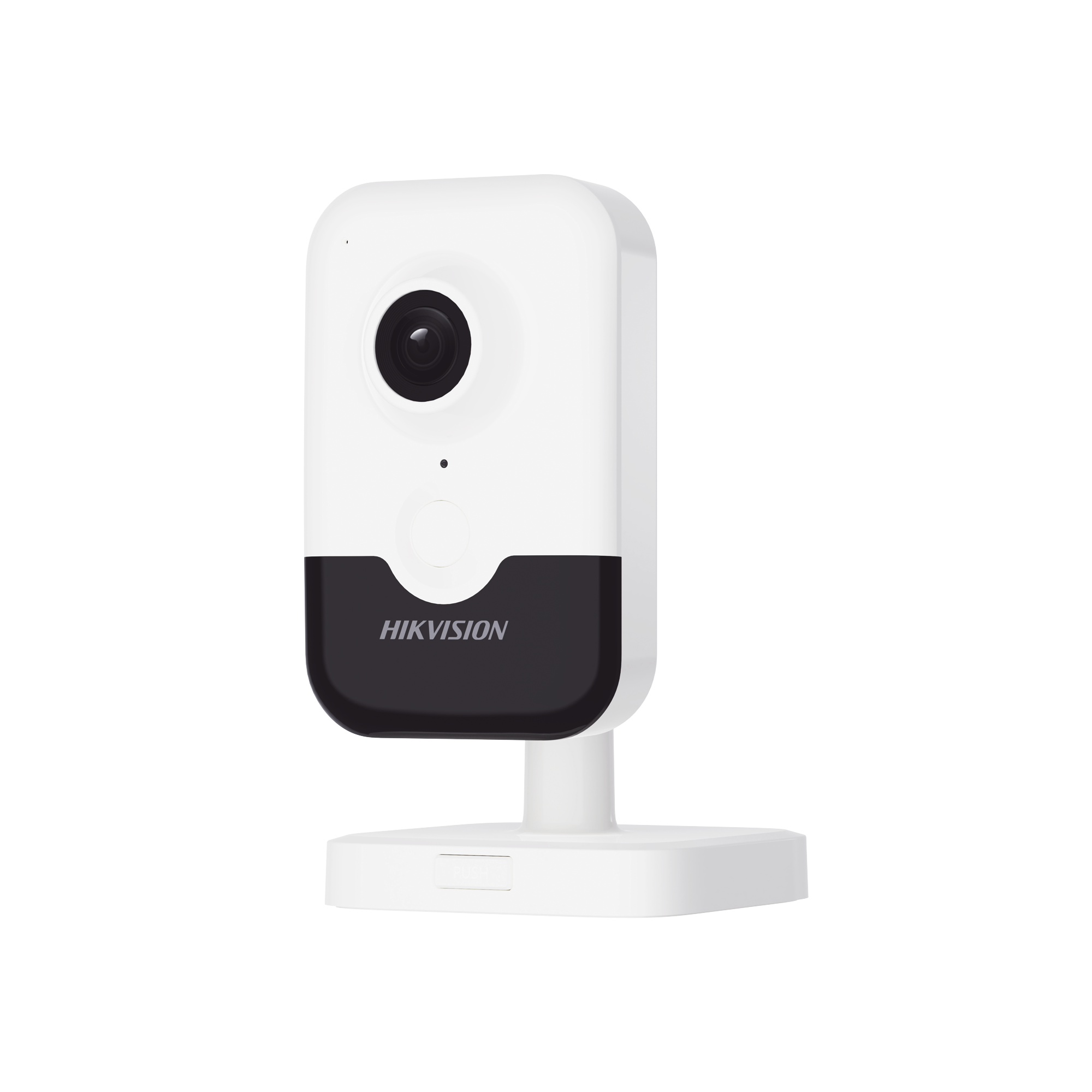Cubo IP de 2 Megapixel / Lente 2.8 mm / WiFi / H.265+ / 10 mts IR EXIR / Micrófono y Bocina Integrada (Audio de Dos Vías) / ACUSENSE Lite / Interior / Se Conecta Directo a la App Hik-Connect / Micro SD / dWDR / PoE