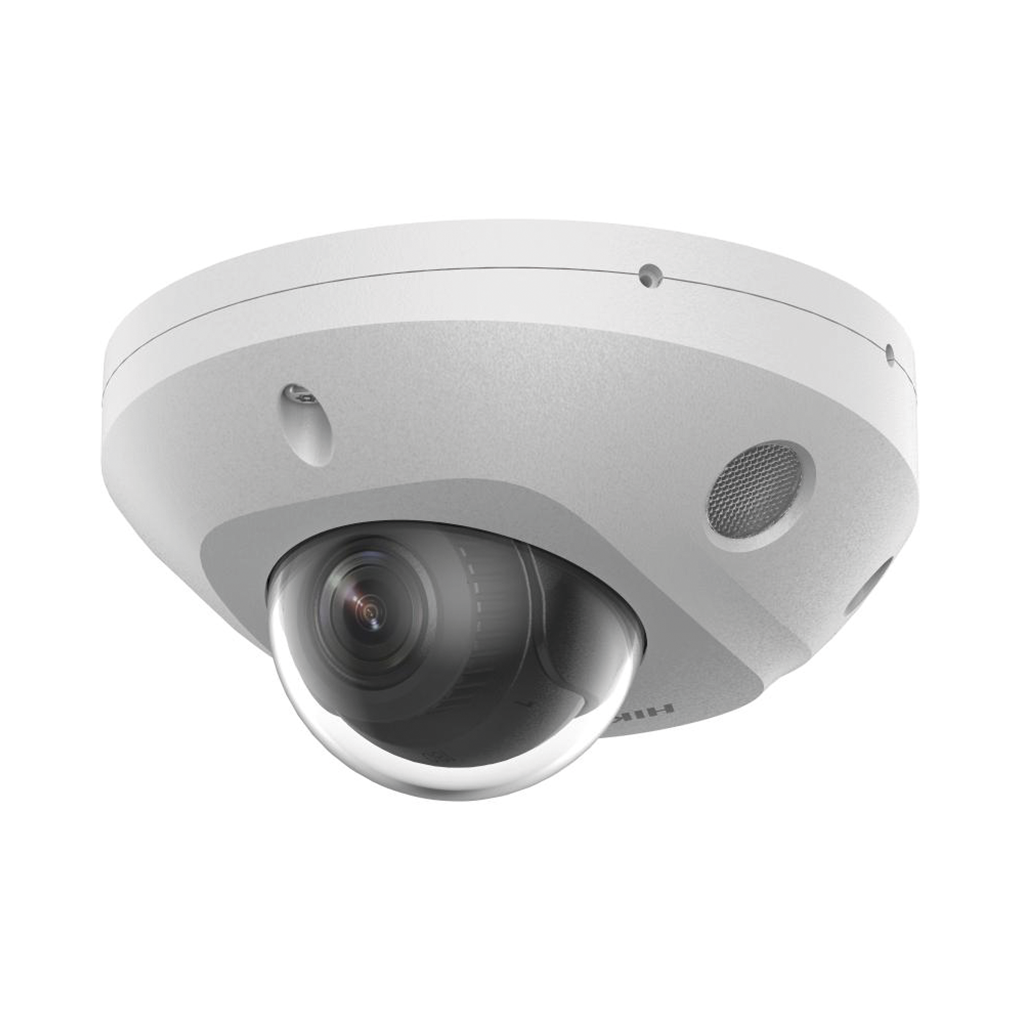 [Dual Light + 2 Micrófonos Integrados] Mini Domo IP 4 Megapixel / Lente 2.8 mm / 30 mts Luz Blanca + 30 mts IR / ACUSENSE / Exterior IP67 / IK08 /  WDR 120 dB / PoE / ONVIF / MicroSD / ACUSEARCH