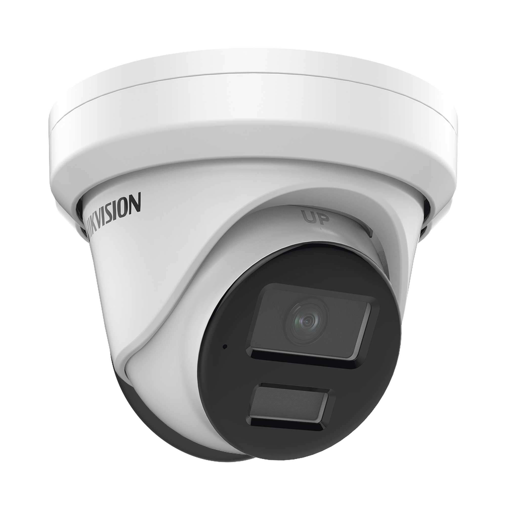 Turret IP 4 Megapixel / Lente 2.8 mm / 40 mts IR / Exterior IP67 / DARKFIGHTER / Audio y Alarma I/O / PoE / ONVIF / Micro SD / 4 Analíticos: AcuSense, Deteccion Facial, Conteo de Personas por Cruce y Zona