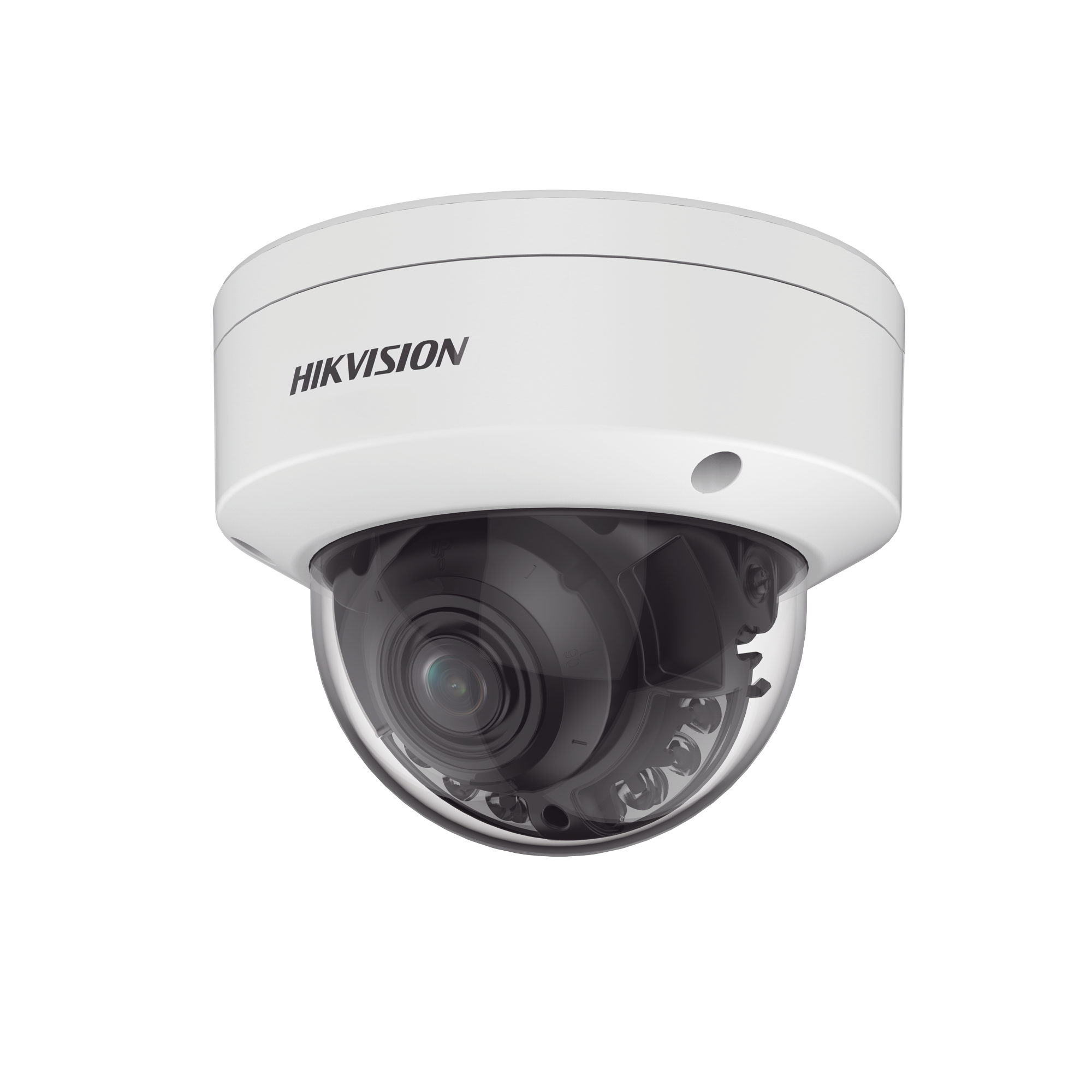 Domo IP 4 Megapixel / Imagen a Color 24/7 / Lente 2.7 - 13.5 mm / Luz Blanca 40 mts / WDR 130 dB / Exterior IP67 / IK10 / Captura Facial / Videoanaliticos / AcuSense