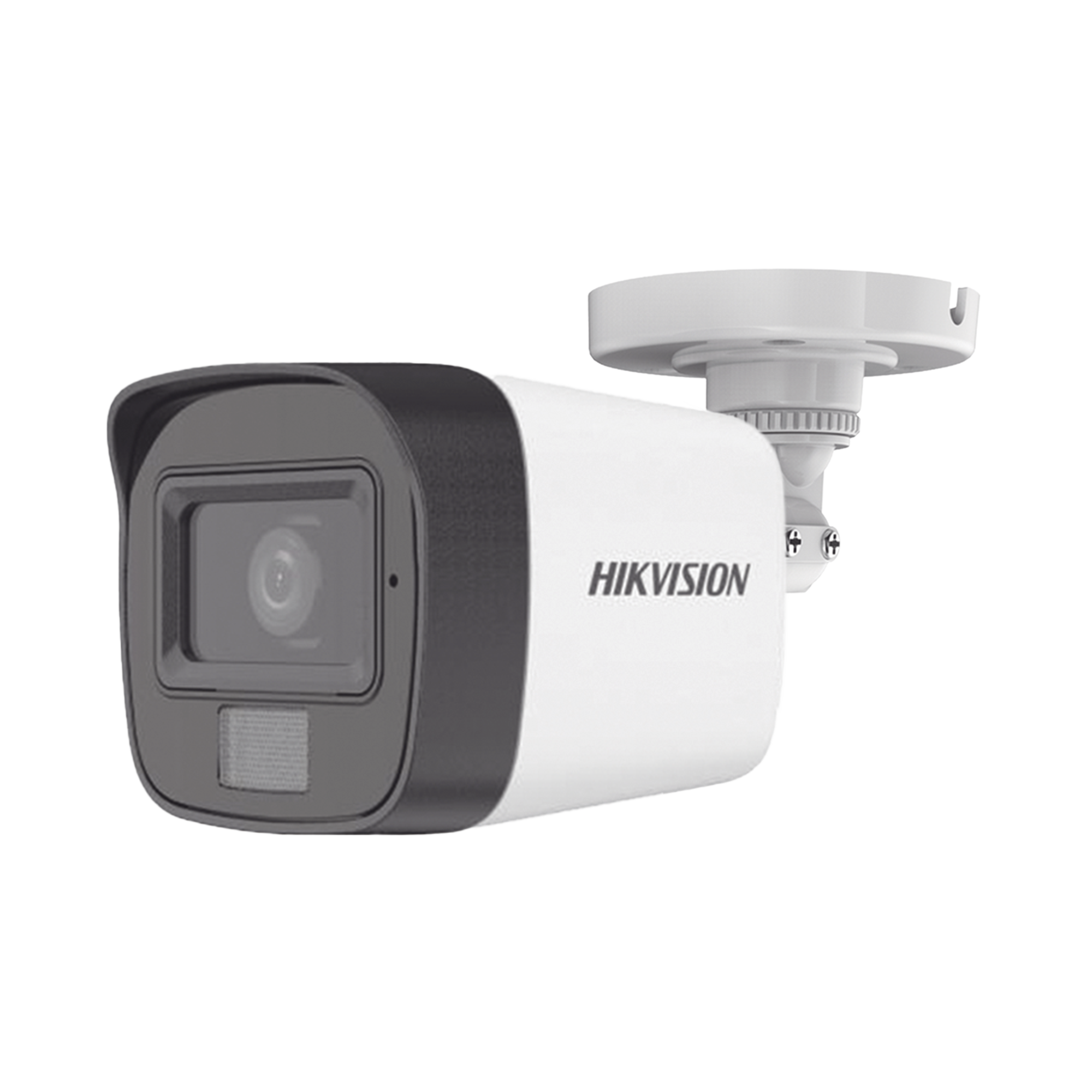 [Dual Light + ColorVu] Bala TURBOHD 2 Megapixel (1080p) / Lente 2.8 mm / 30 mts IR EXIR + 20 mts Luz Blanca / Micrófono Integrado / Gran Angular 101° / Exterior IP67 / 4 Tecnologías
