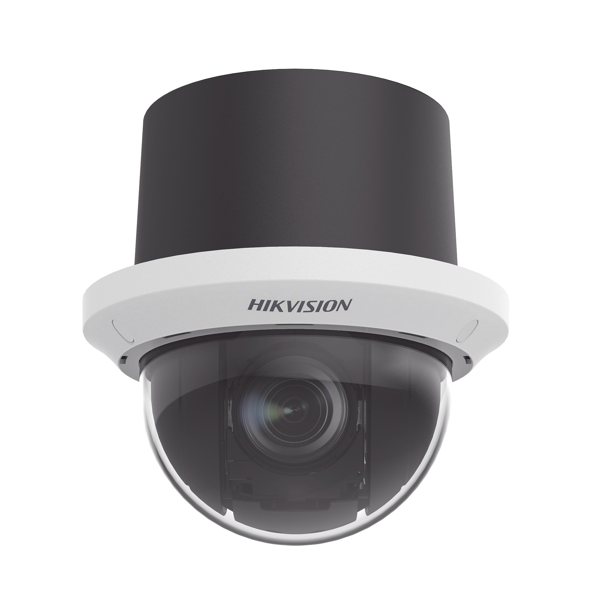 PTZ IP 8 Megapixel / 25X Zoom  / Uso en Plafon / IP54 / DARKFIGHTER / ACUSENSE (Evita Falsas Alarmas)  / WDR 120 dB / Audio y Alarmas I/O / HLC / EIS / PoE+ / Micro SD