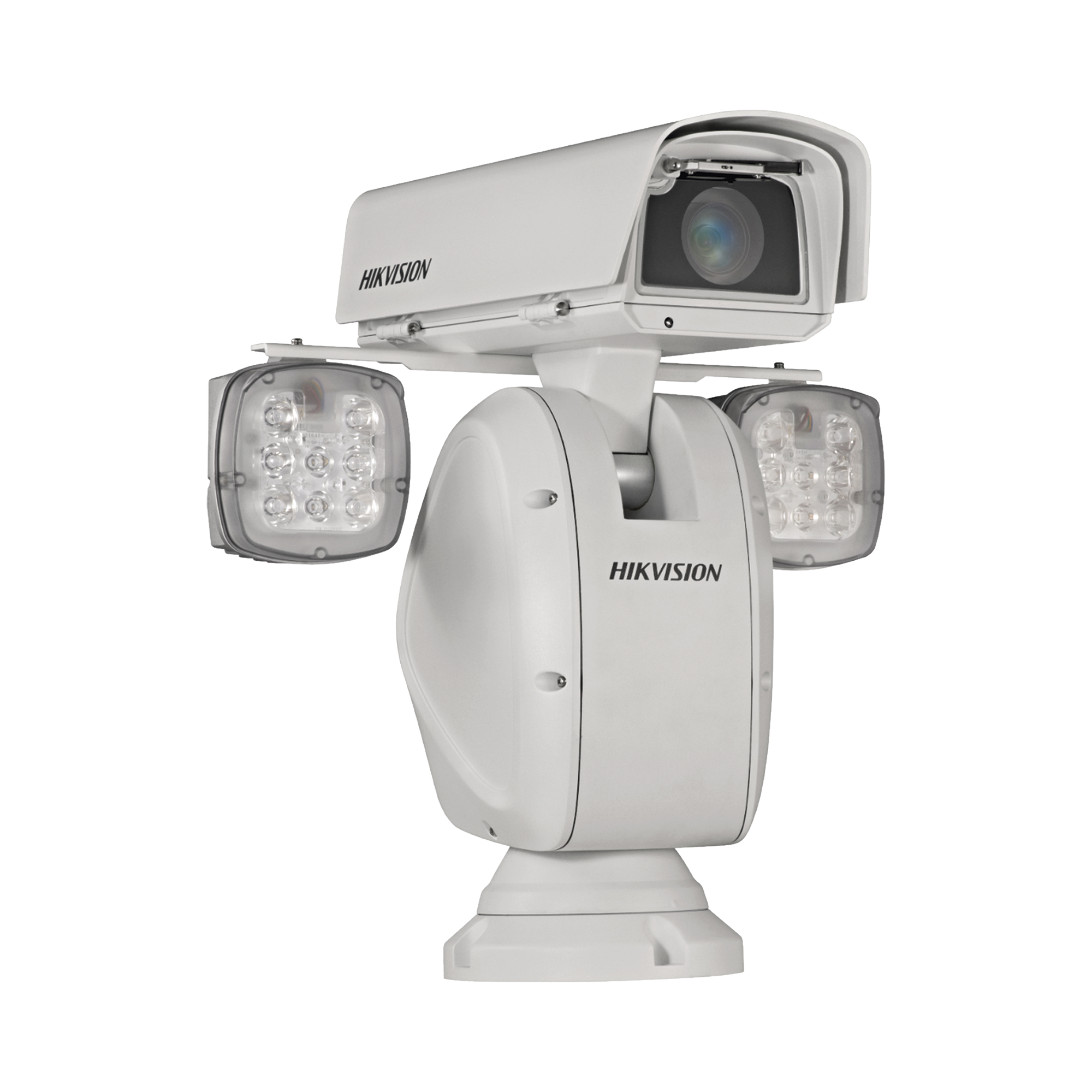 PTZ IP 2 Megapixel / Punta de Poste  / 50X Zoom / 1000 mts IR LASER / Exterior IP66 / 60 IPS / EIS / WDR 120 dB / Wiper / Defog / MicroSD