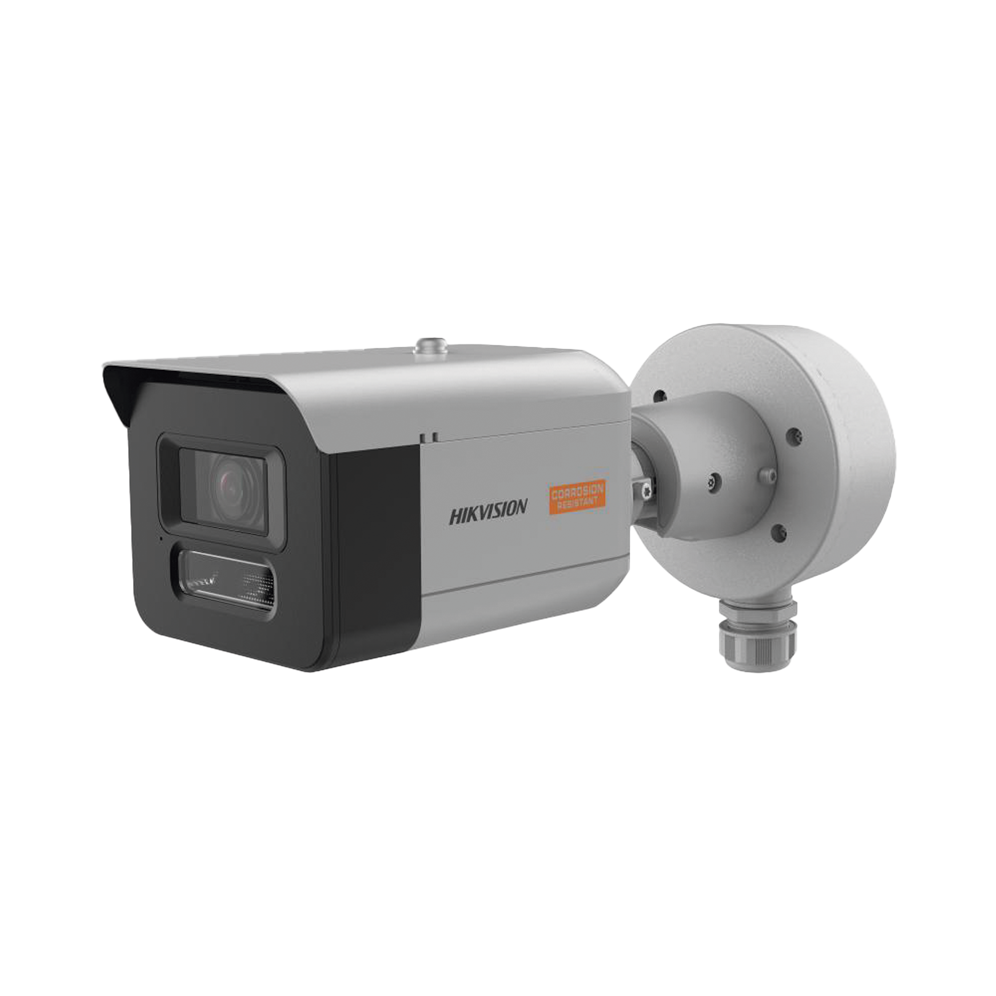 Bala IP 4 Megapixel / Lente 2.8 mm / Polimero Anticorrosivo (Ideal para Zonas Costeras o Alta Salinidad) / ColorVu / 40 Metros Luz Blanca / WDR 120 dB / Exterior IP68 / ONVIF / C5-M / NEMA 4X