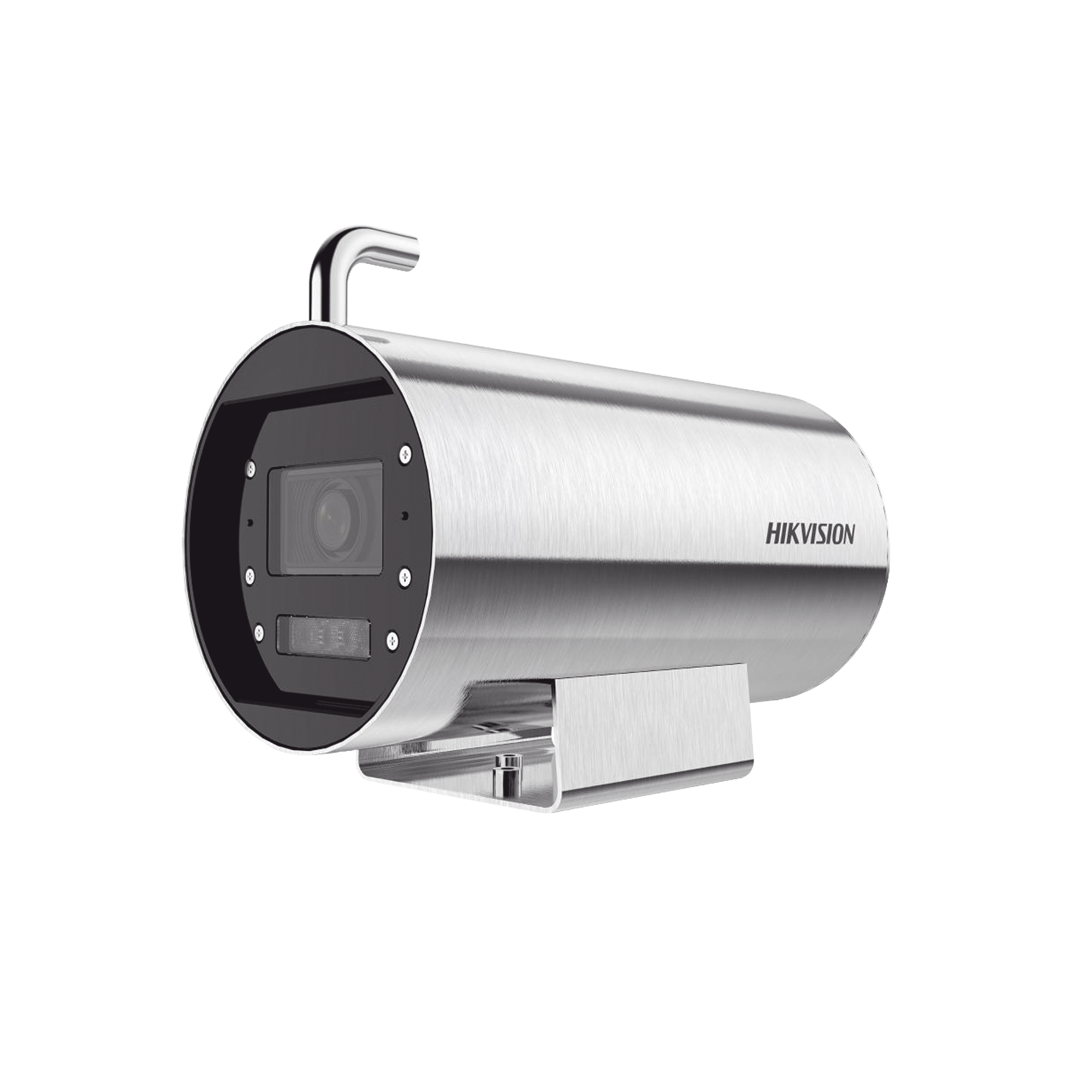 Bala IP 8 Megapixel / Lente Mot. 2.8 a 12 mm / Acero Inoxidable (304) / Altas Temperaturas (250°C) / Refrigeración por Aire / IP68 / Dual Light (30 mts IR + 20 mts Luz Blanca) / WDR 120 dB / ONVIF / PoE+ / Alarmas I/O / ACUSENSE