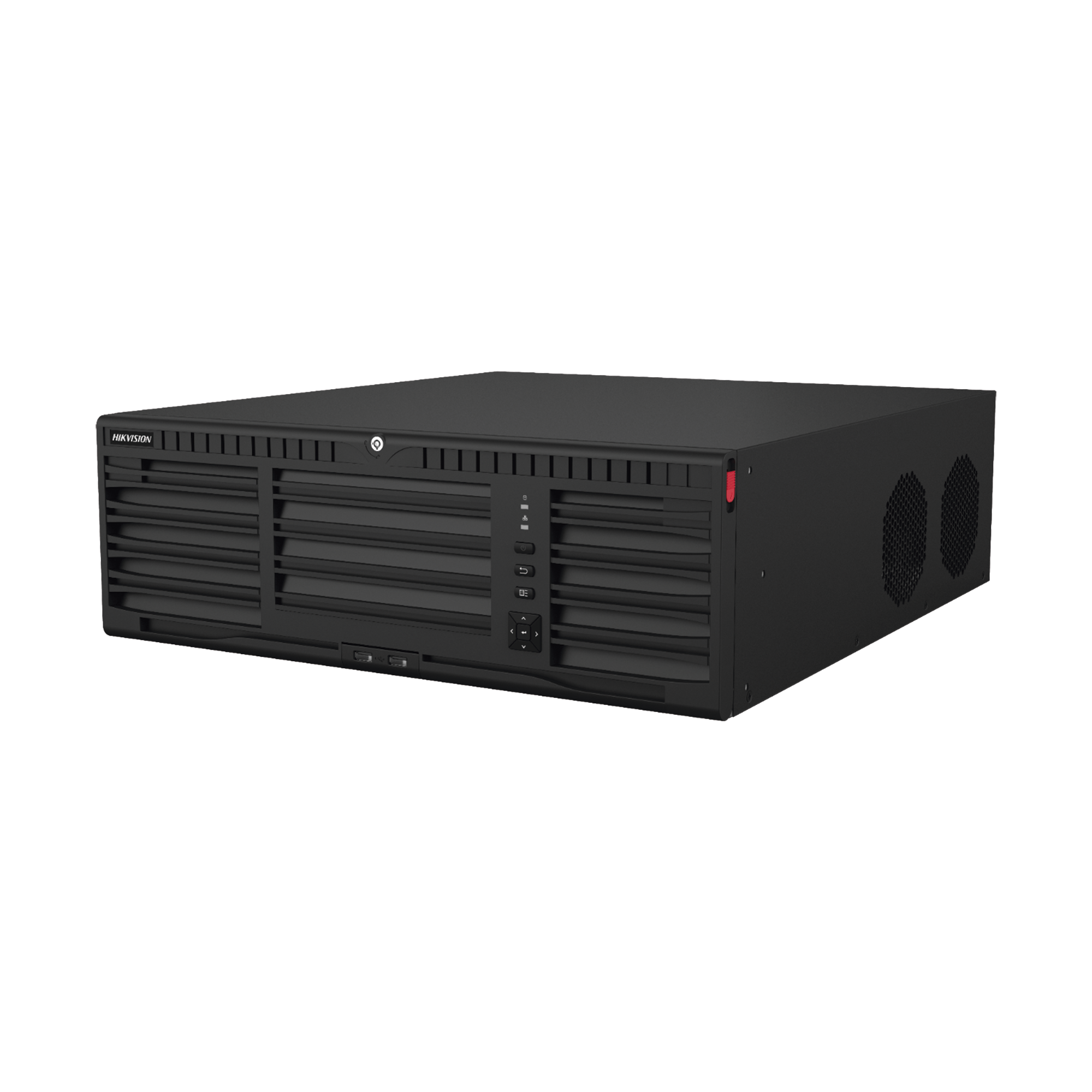 [Doble Poder de Decodificación] NVR 32 Megapixel (8K) / 32 Canales IP / AcuSense / ANPR / Conteo de Personas / Heat Map / 16 Bahías de Disco Duro / Soporta RAID con Hot Swap / 2 HDMI en 8K / Soporta POS / Alarmas I/O / Smart Search