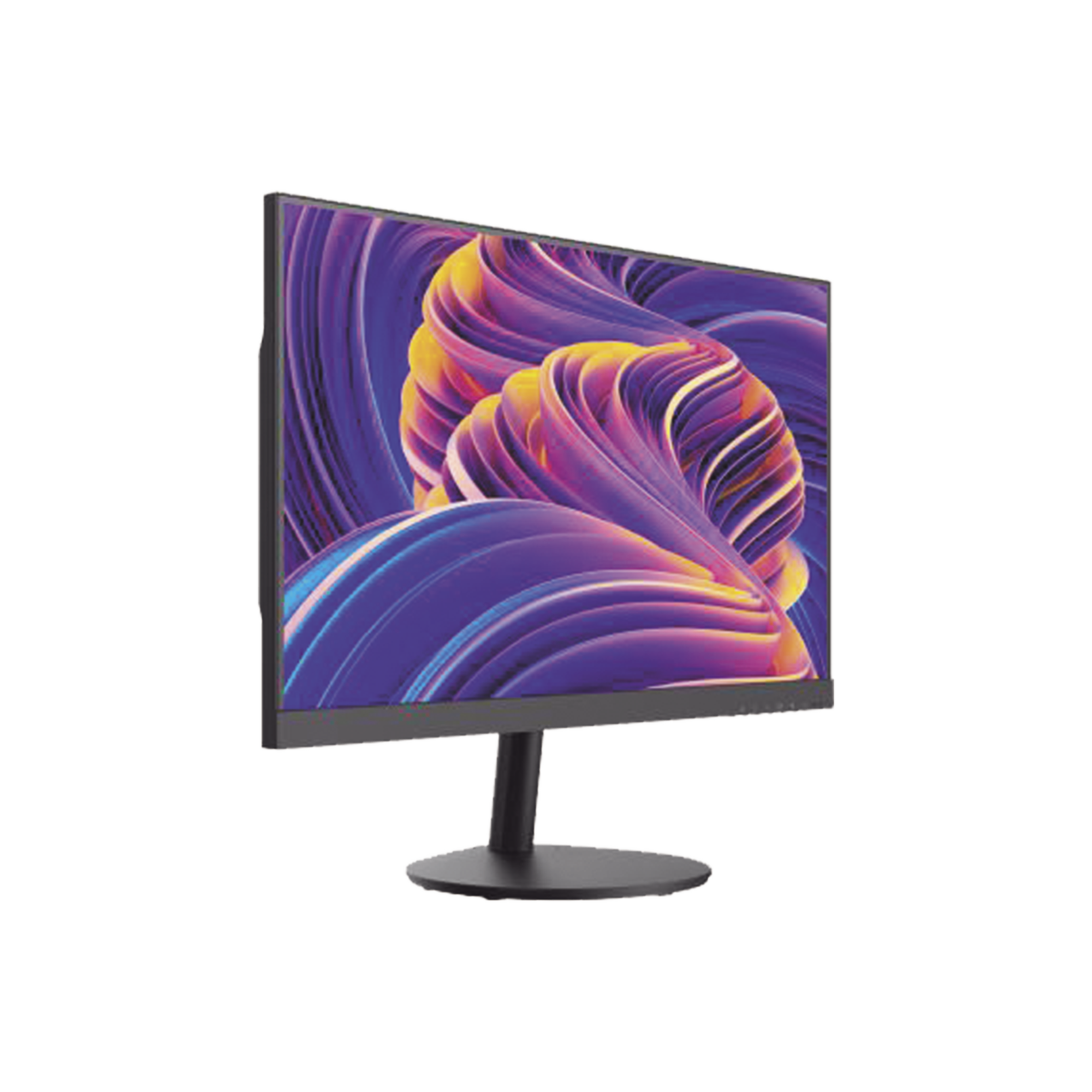 Monitor LED FullHD (1080p) de 24" / Ideal para CCTV, Oficina y Hogar / Entrada HDMI-VGA-BNC / Montaje VESA ( 75 X 75) / Uso 24/7 / Backlight E-LED / Ultra Delgado