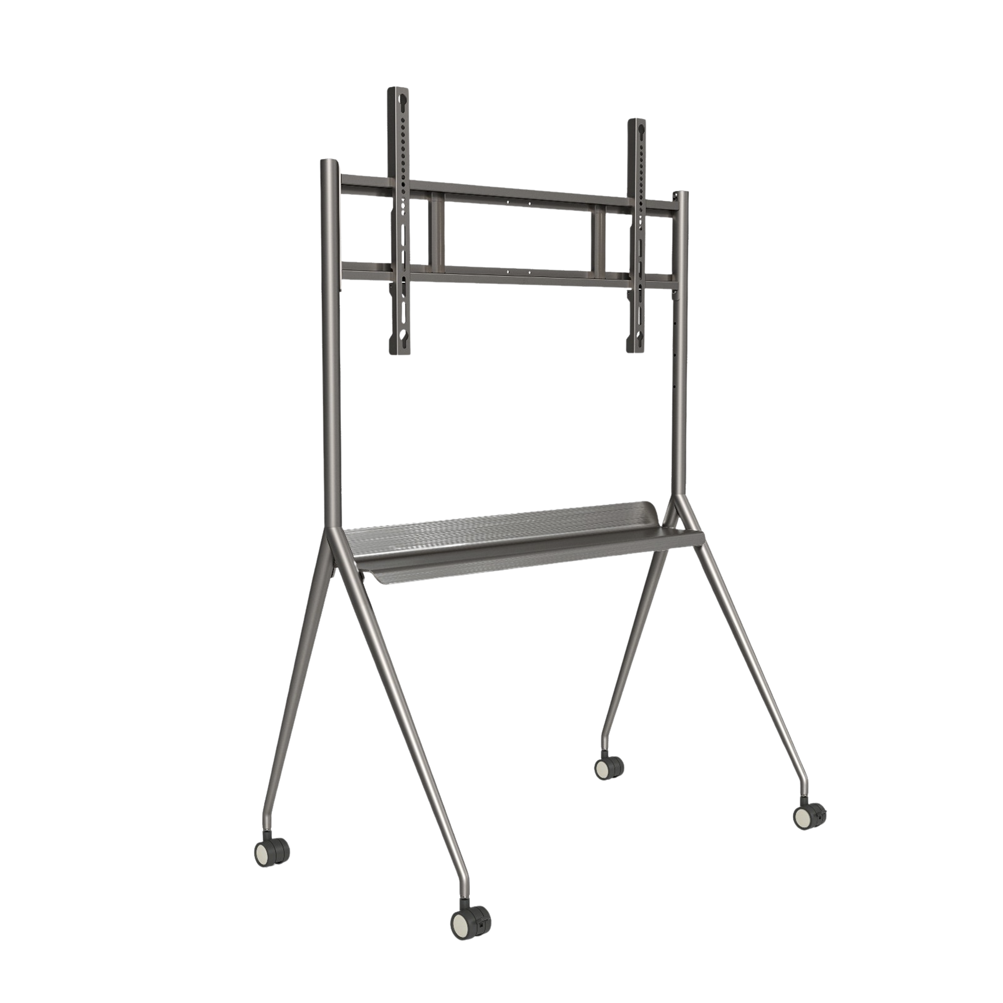 Montaje de Piso Móvil para Pantallas de 86" y 98" / Compatible con VESA / Incluye Soporte para Pantalla