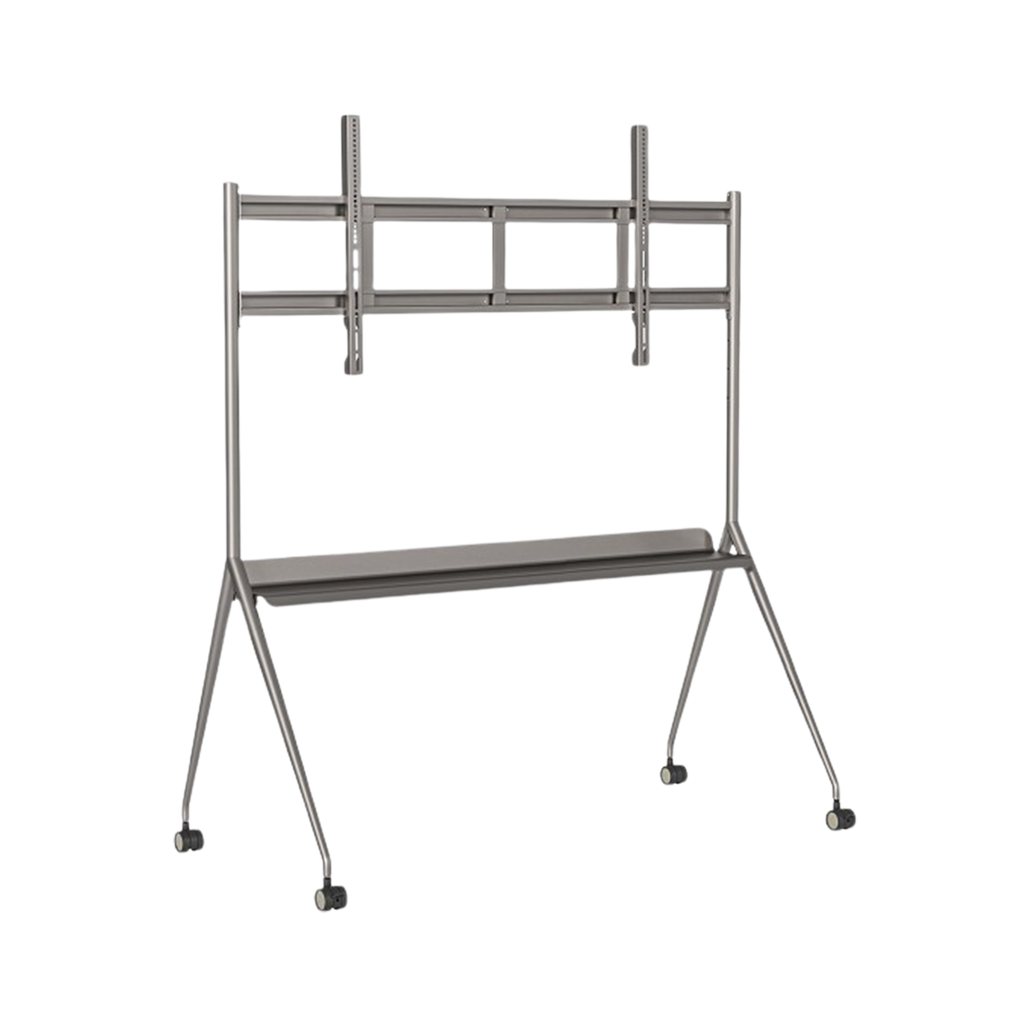 Montaje de Piso Móvil para Pantallas de 75 y 86" / Compatible con VESA / Incluye Soporte para Pantalla