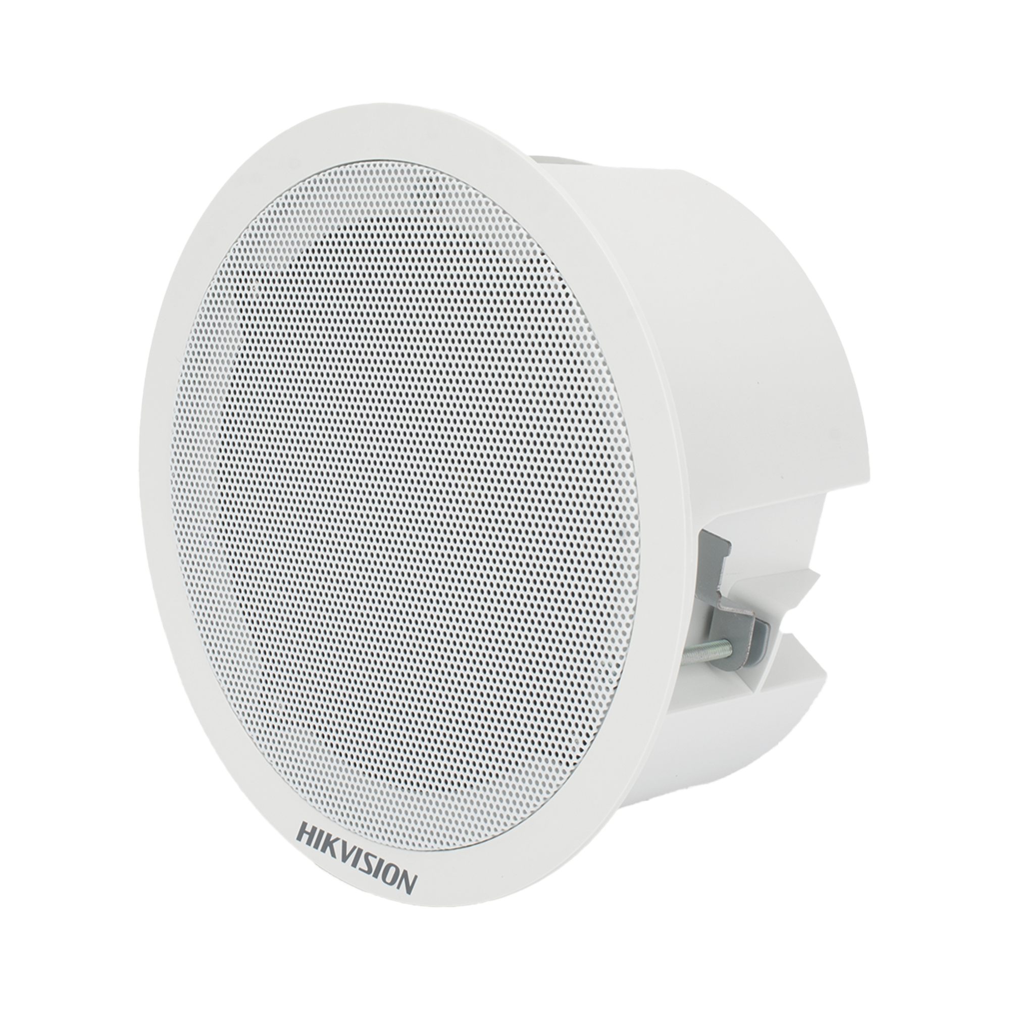 Altavoz Secundario para Montaje en Plafón / 3 Watts / 8 Ohms / Compatible con Altavoz IP HIKVISION / Uso en Interior