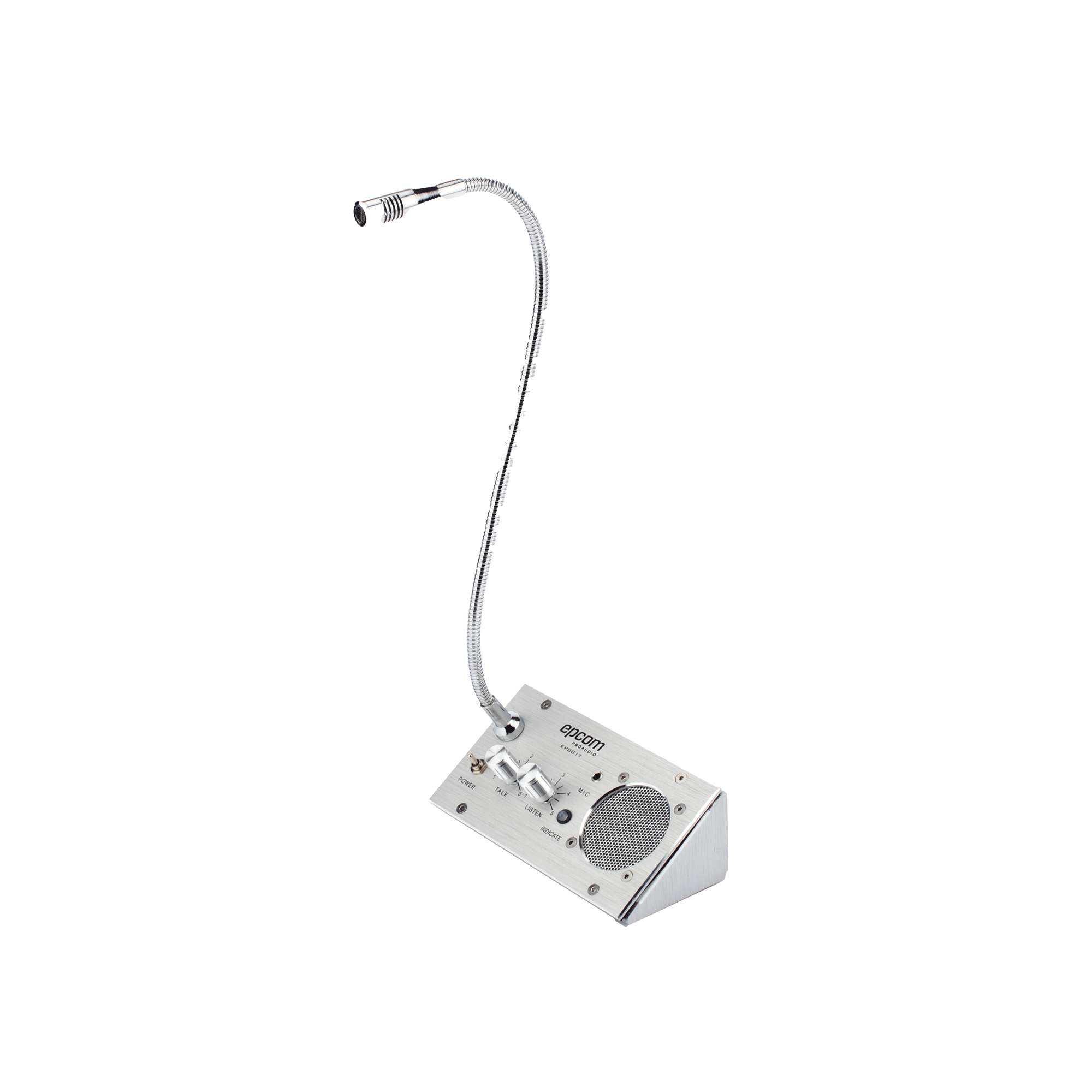 Sistema de Intercomunicación | Ideal para Ventanillas | Audio de voz de dos vías | 12V/1A 2W | Micrófono Interior + Micrófono Exterior