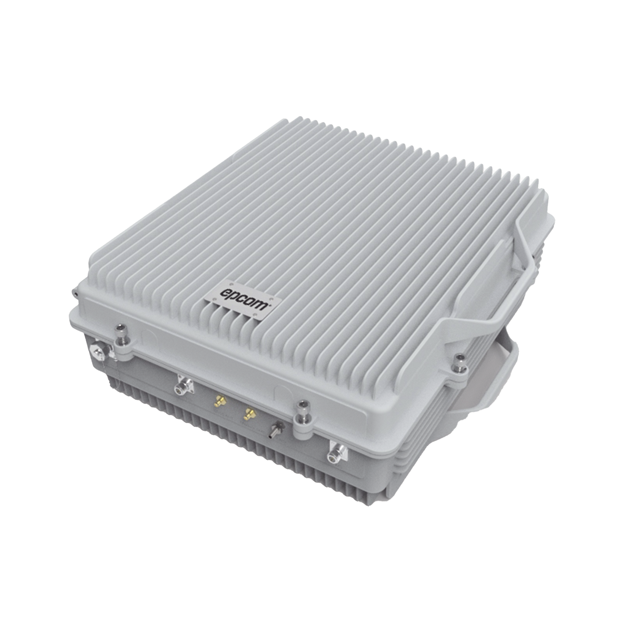 (HASTA 4 KILÓMETROS) Amplificador de Señal Celular 4G de ALTA POTENCIA: Especial para Crear una Zona Celular en Áreas Rurales o Comunidades Alejadas. 95 dB de Ganancia, 20 Watts de Potencia, 1700/2100 MHz.