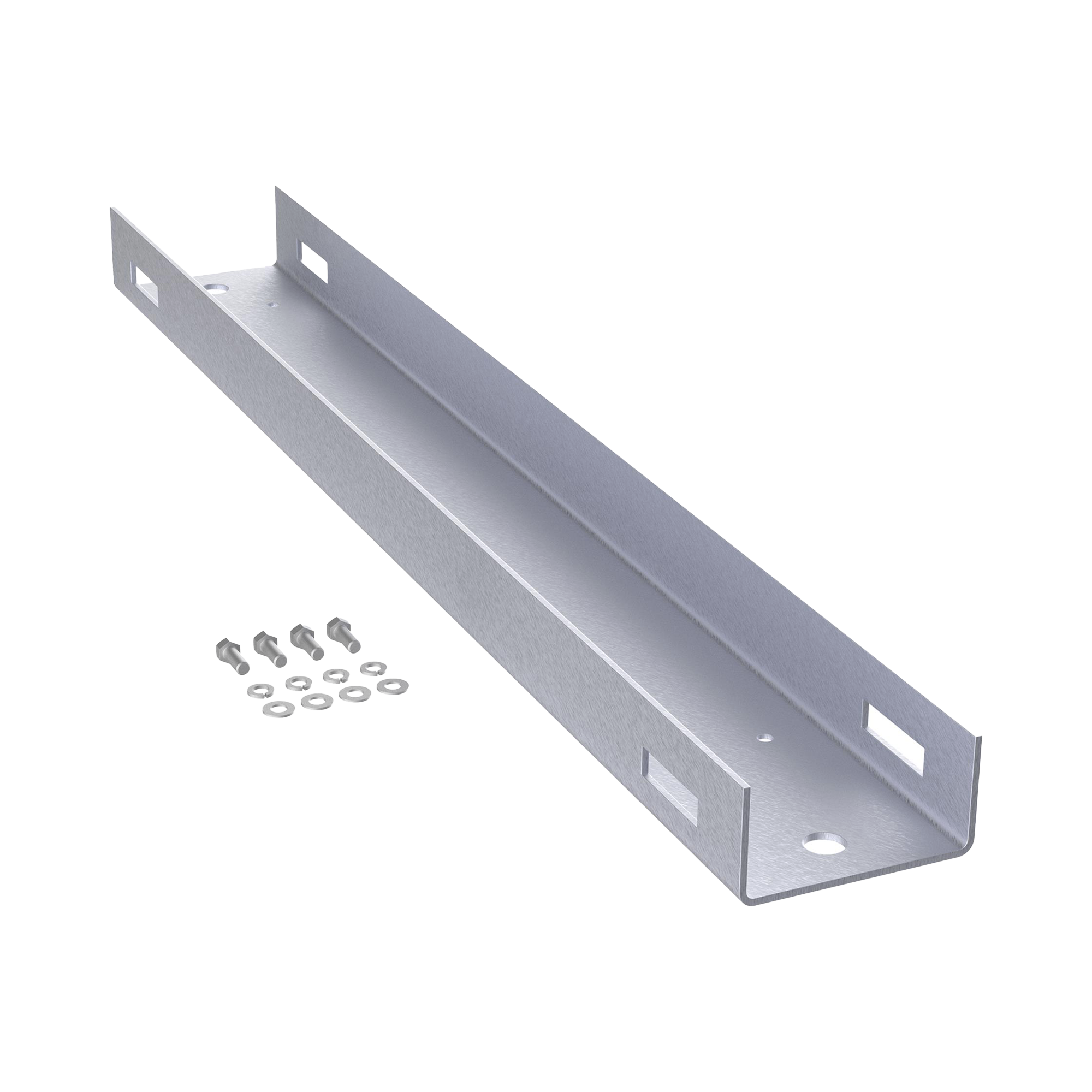 Montaje de Poste Para Gabinetes OSP ComLine de 900 mm de alto (18 UR), De Aluminio, Color Negro