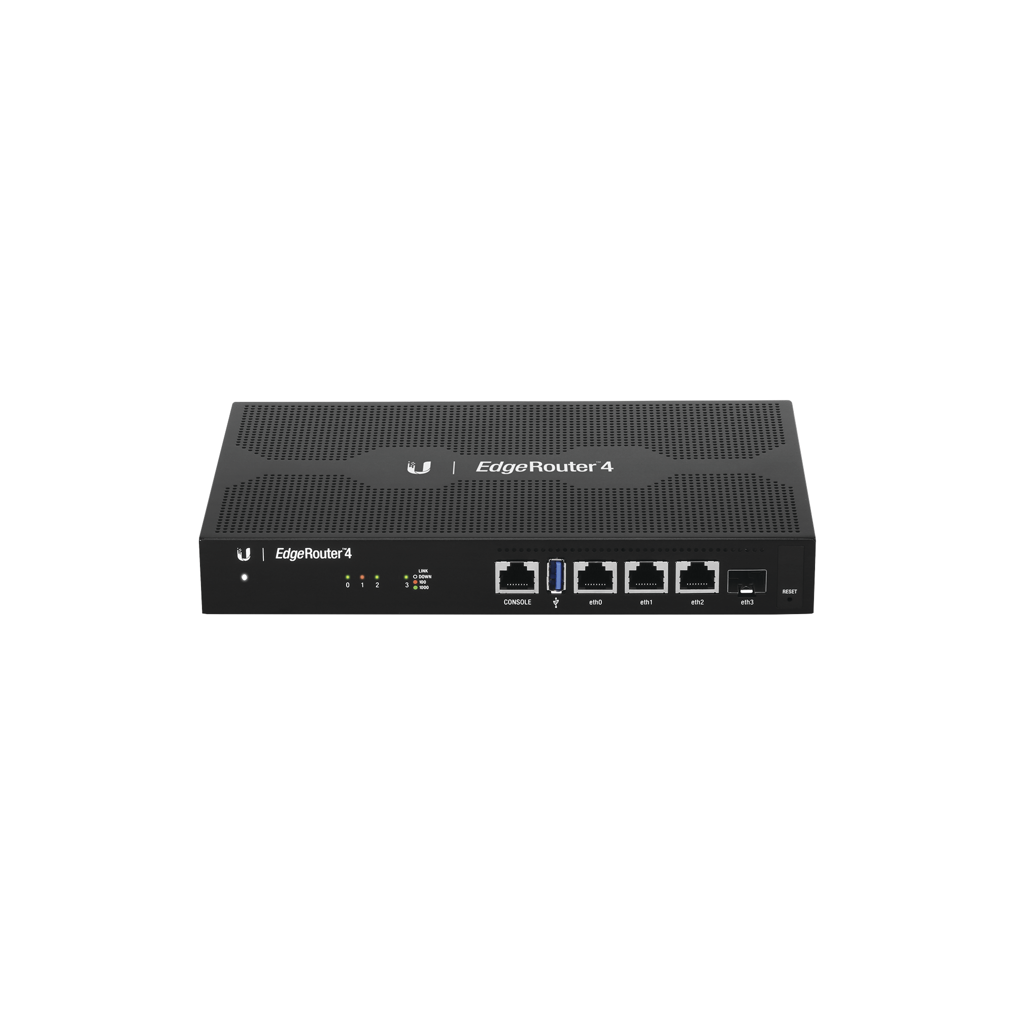 EdgeRouter 4, con 3 puertos 10/100/1000 Mbps + 1 puerto SFP, con funciones avanzadas de ruteo